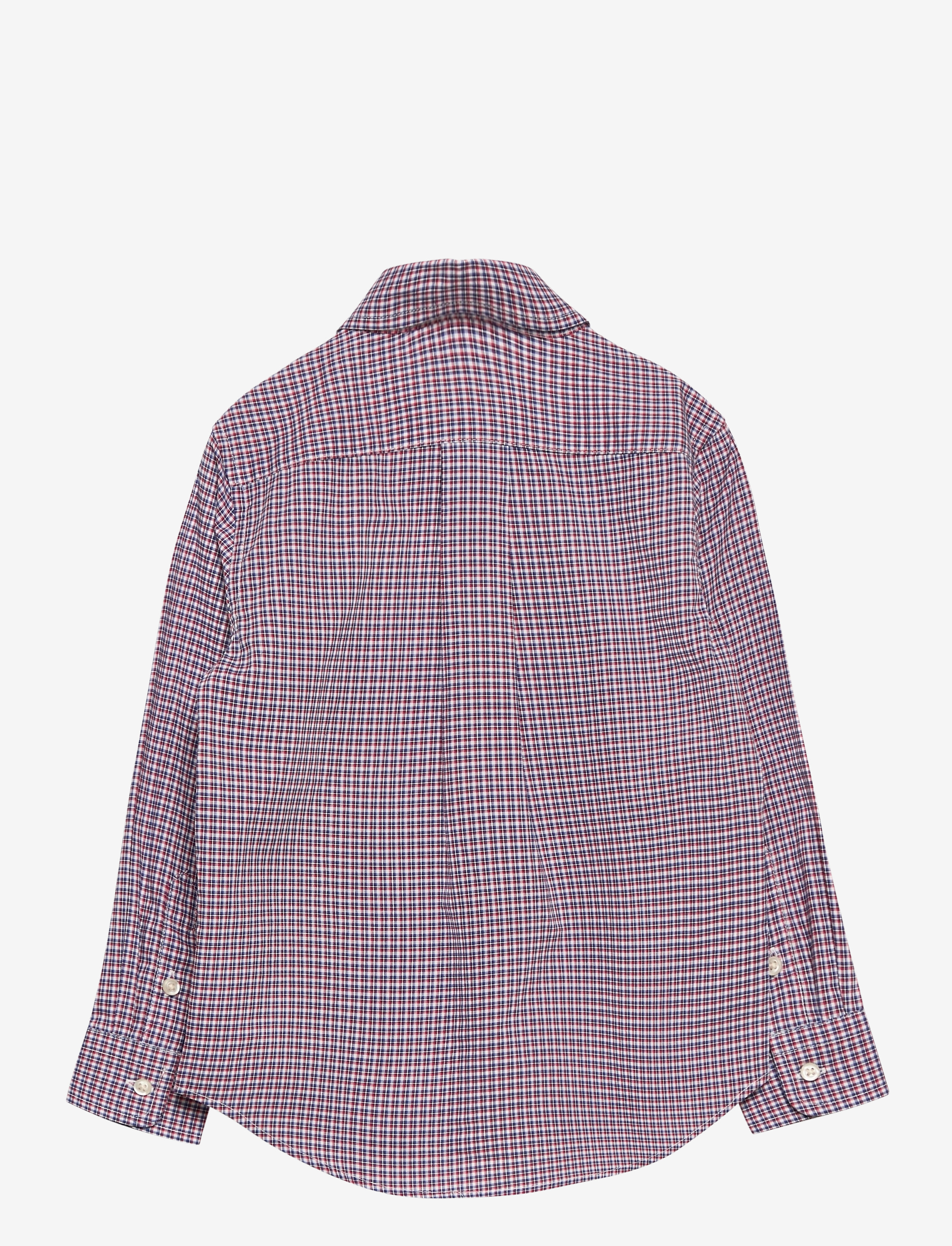 Ralph Lauren Kids - Plaid Cotton Poplin Shirt - red/blue - 1
