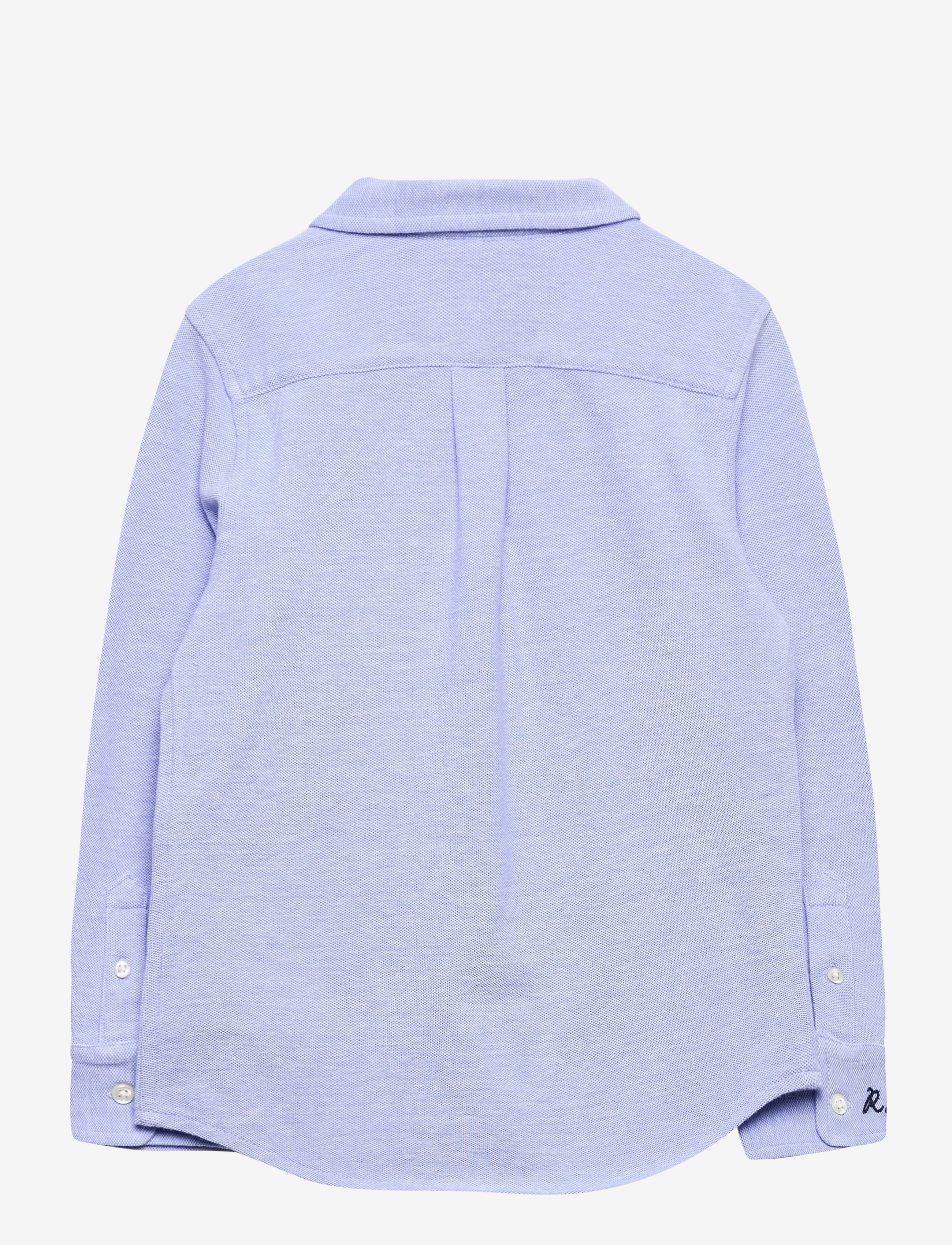 Ralph Lauren Kids - Knit Cotton Oxford Shirt - harbor island blu - 1