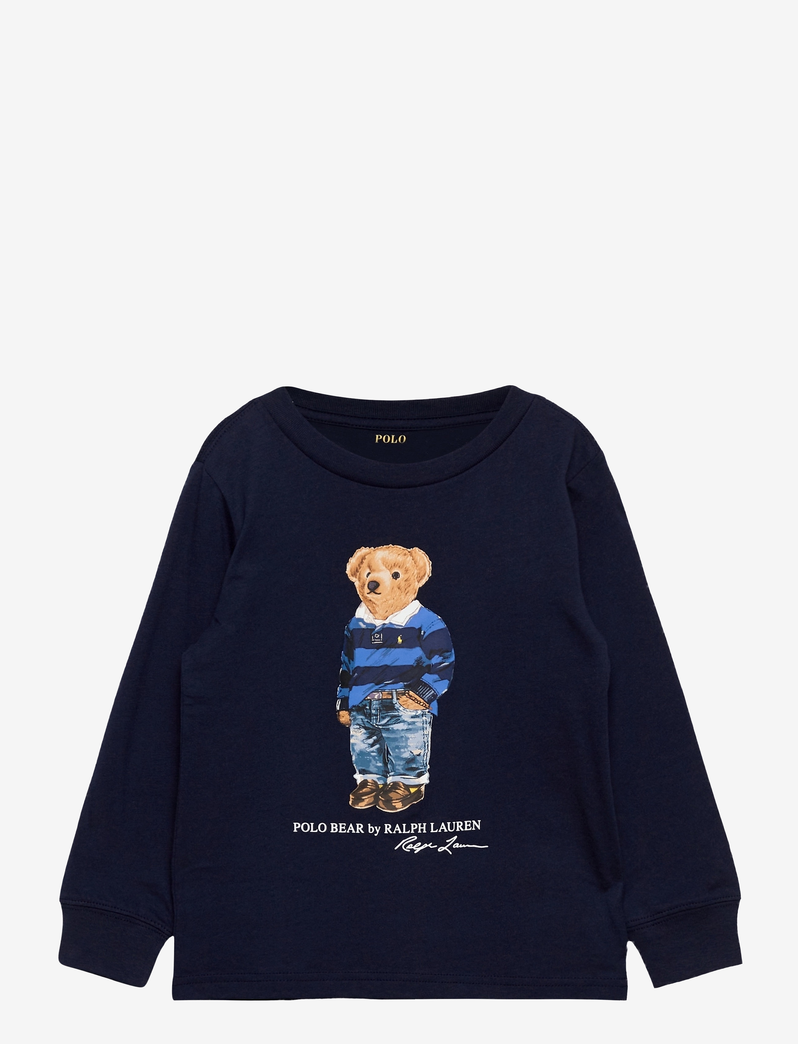Ralph Lauren Kids - Polo Bear Cotton Jersey Tee - cruise navy - 0