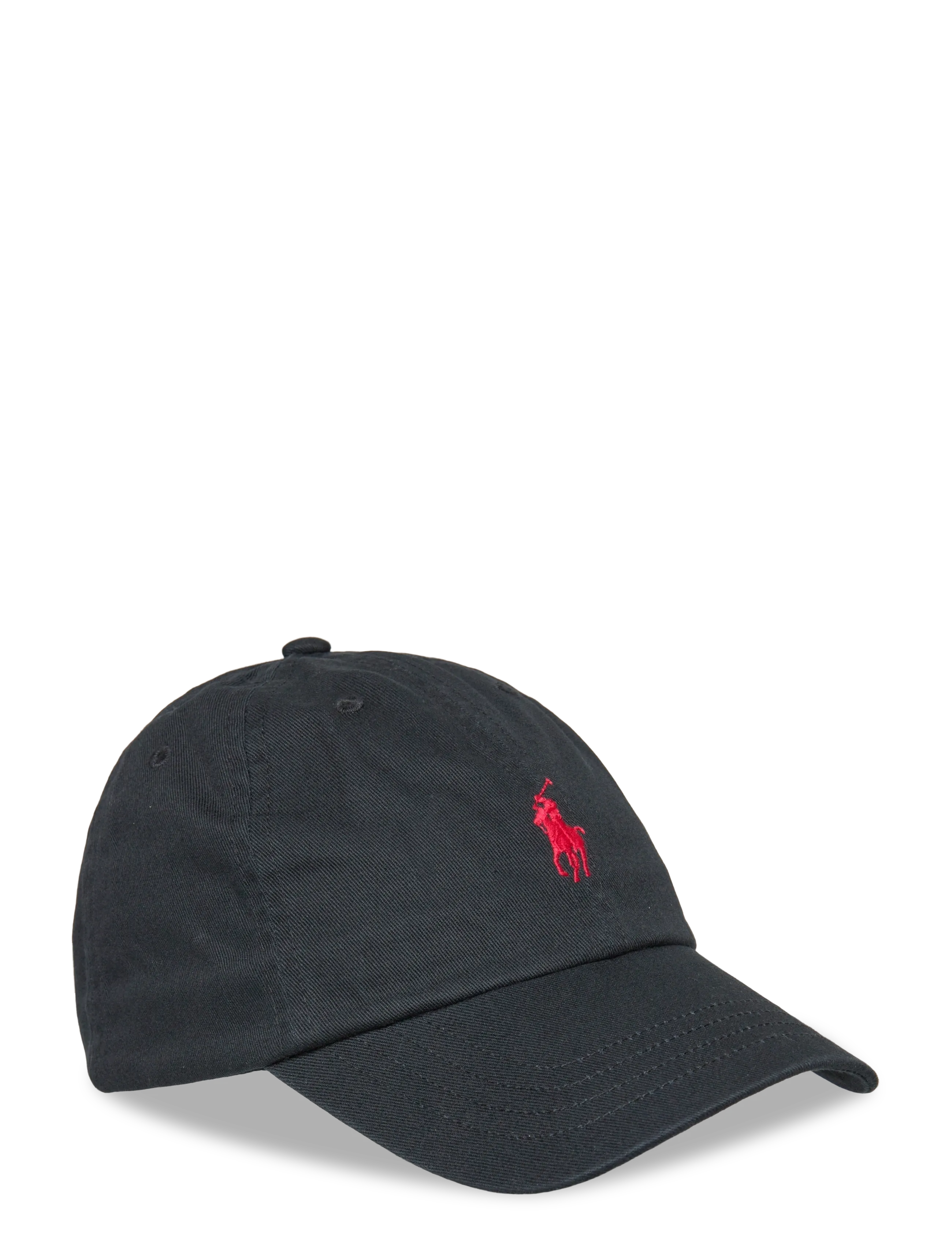 Ralph Lauren Kids Cotton Chino Ball Cap - Kasketter & Caps - BLACK / red
