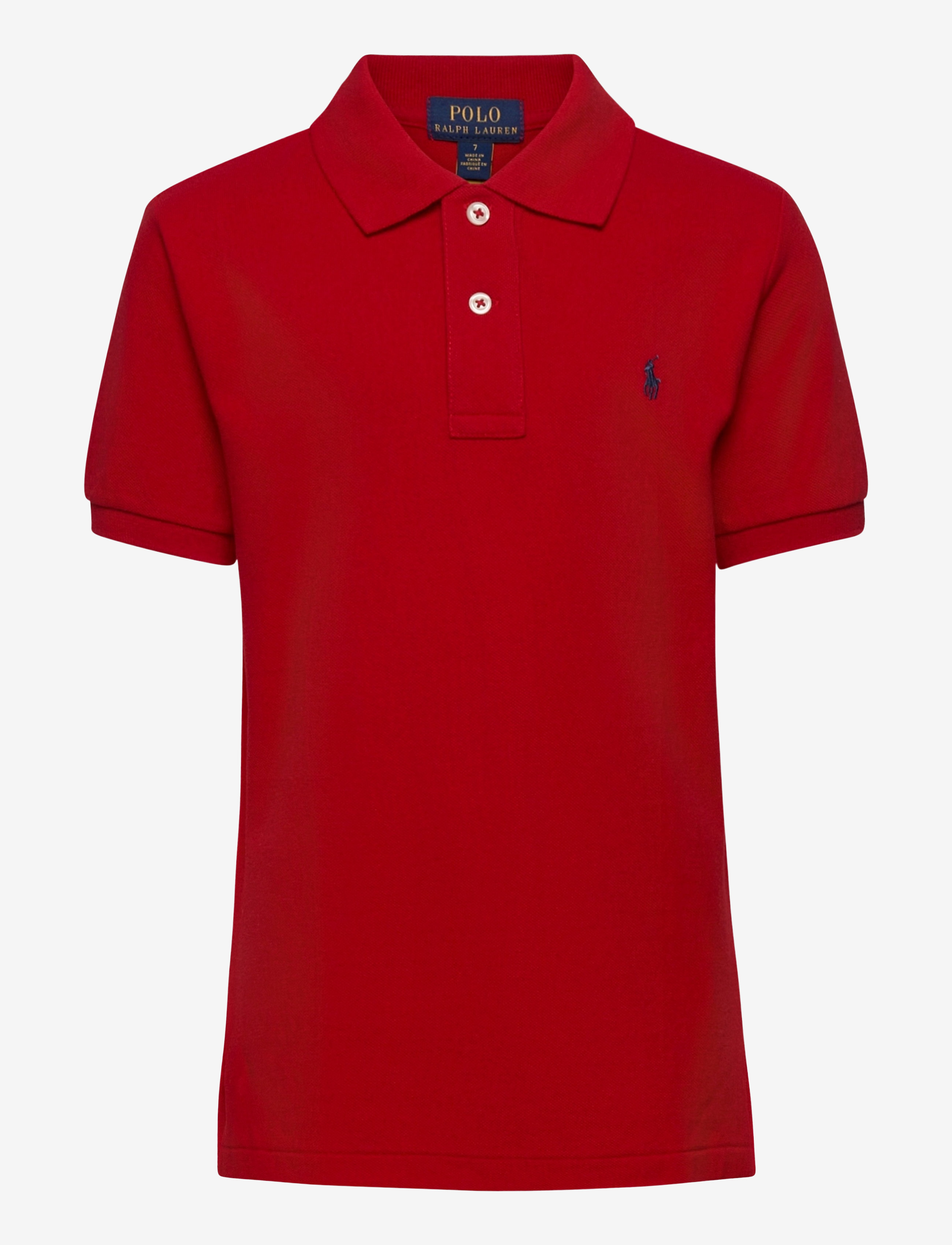 Ralph Lauren Kids The Iconic Mesh Polo Shirt - Lapsed 98–134 - RL 2000 RED / red