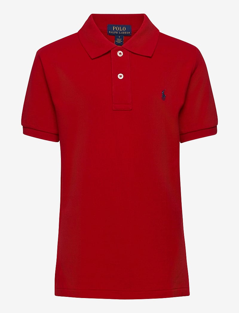 Ralph Lauren Kids - The Iconic Mesh Polo Shirt - kurzärmelig - rl 2000 red - 0