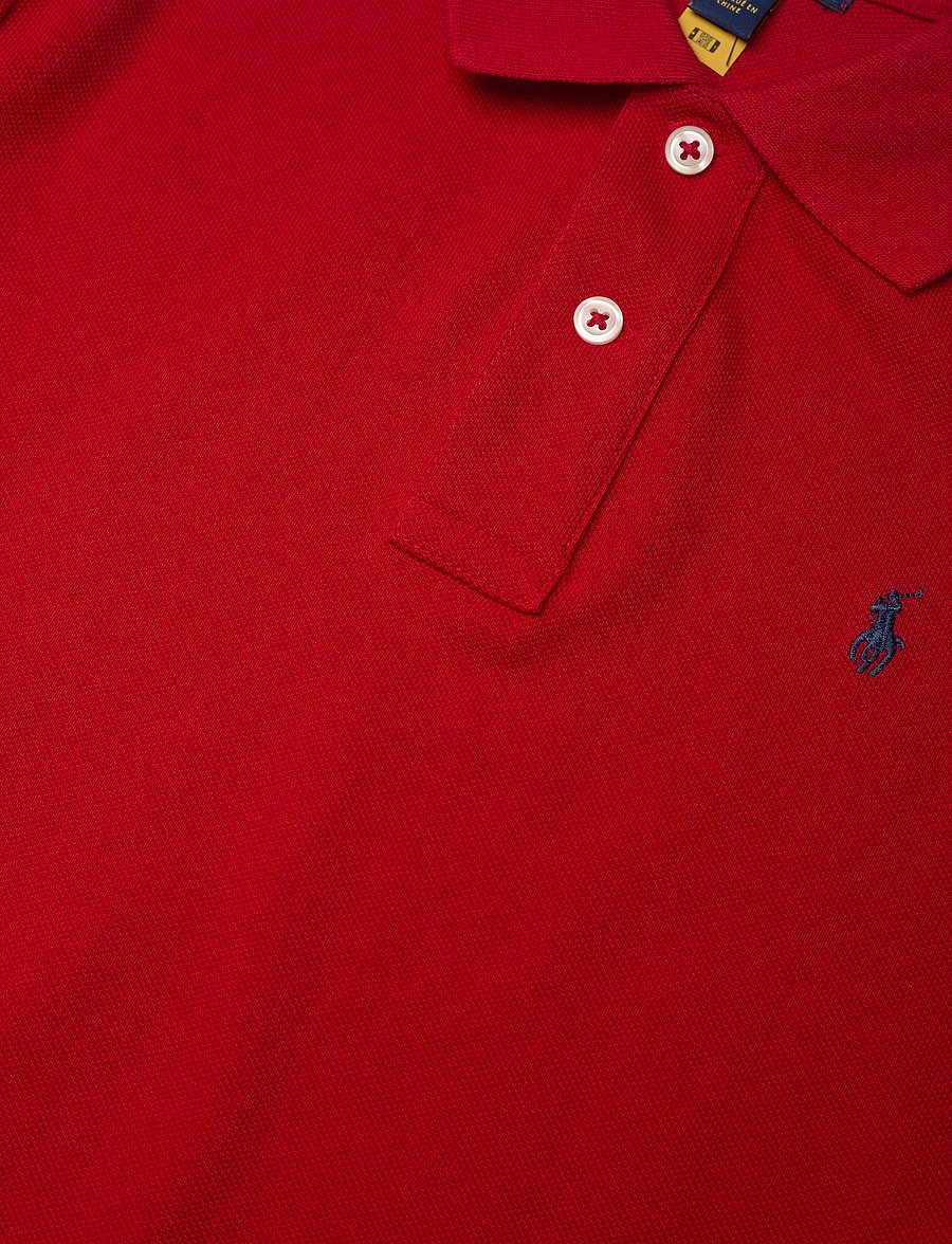 Ralph Lauren Kids - The Iconic Mesh Polo Shirt - lühikeste varrukatega polod - rl 2000 red - 5