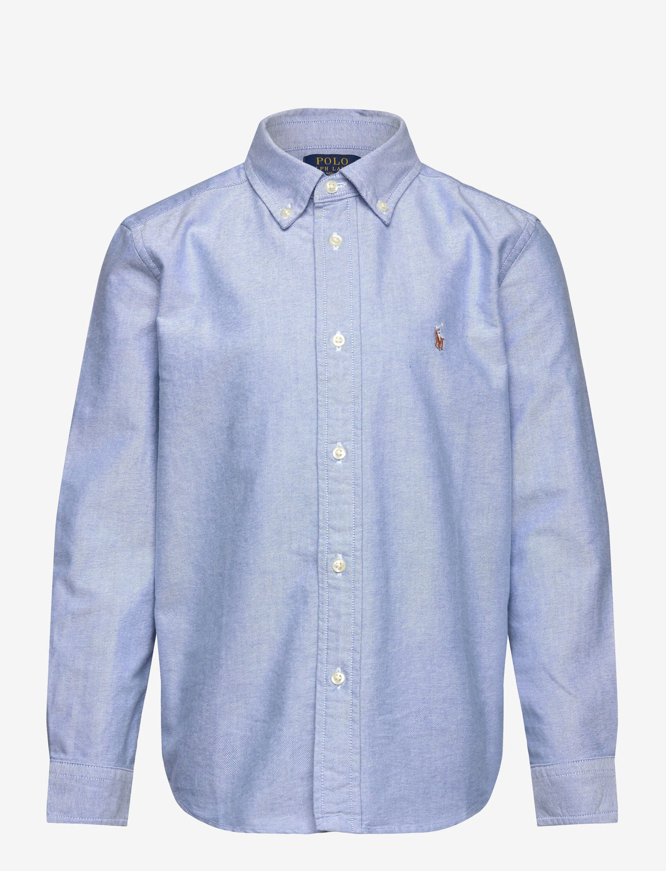 Ralph Lauren Kids - OXFORD-LS BD-TP-SHT - langärmlige hemden - blue - 1