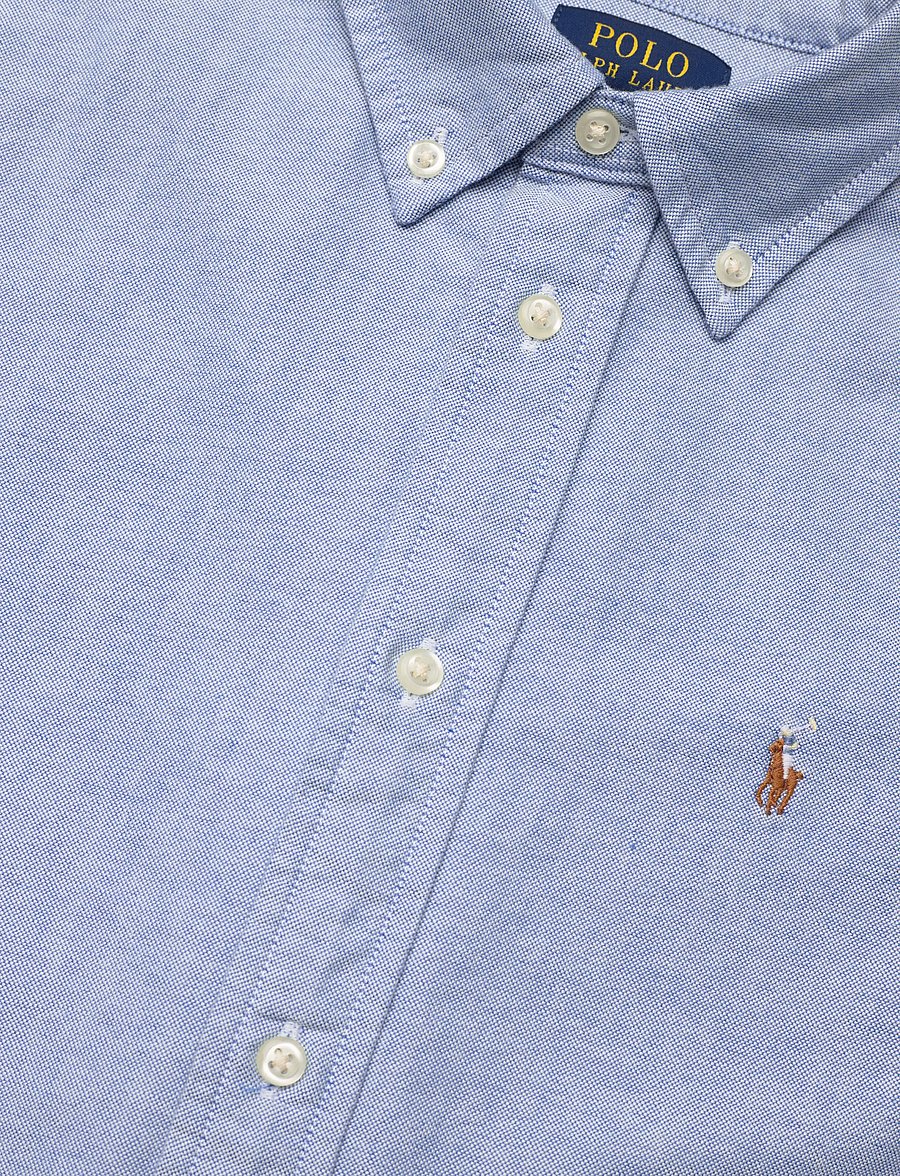 Ralph Lauren Kids - The Iconic Oxford Shirt - langærmede skjorter - blue - 5