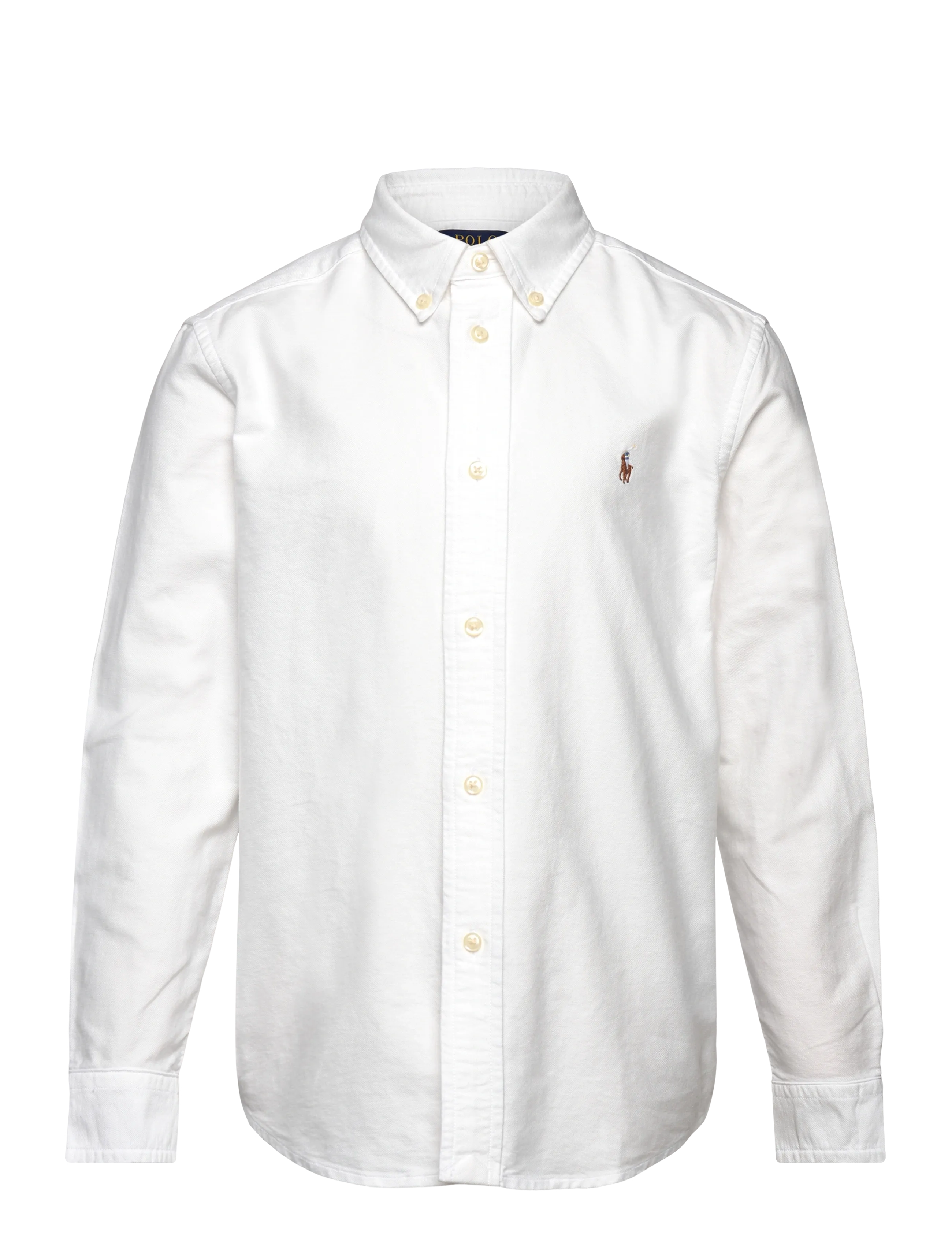 Ralph Lauren Kids The Iconic Oxford Shirt - Langärmlige Hemden - WHITE / white