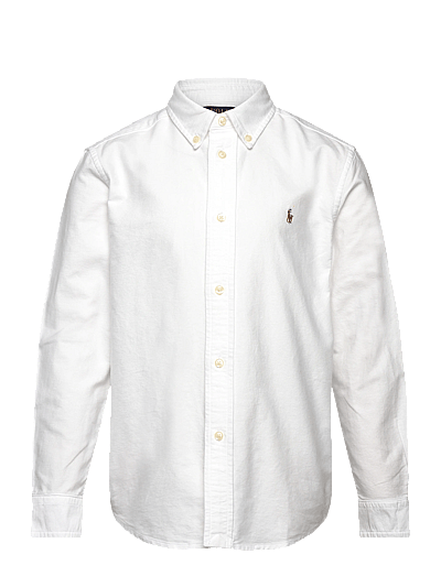Ralph Lauren Kids The Iconic Oxford Shirt - Clothing - WHITE / white