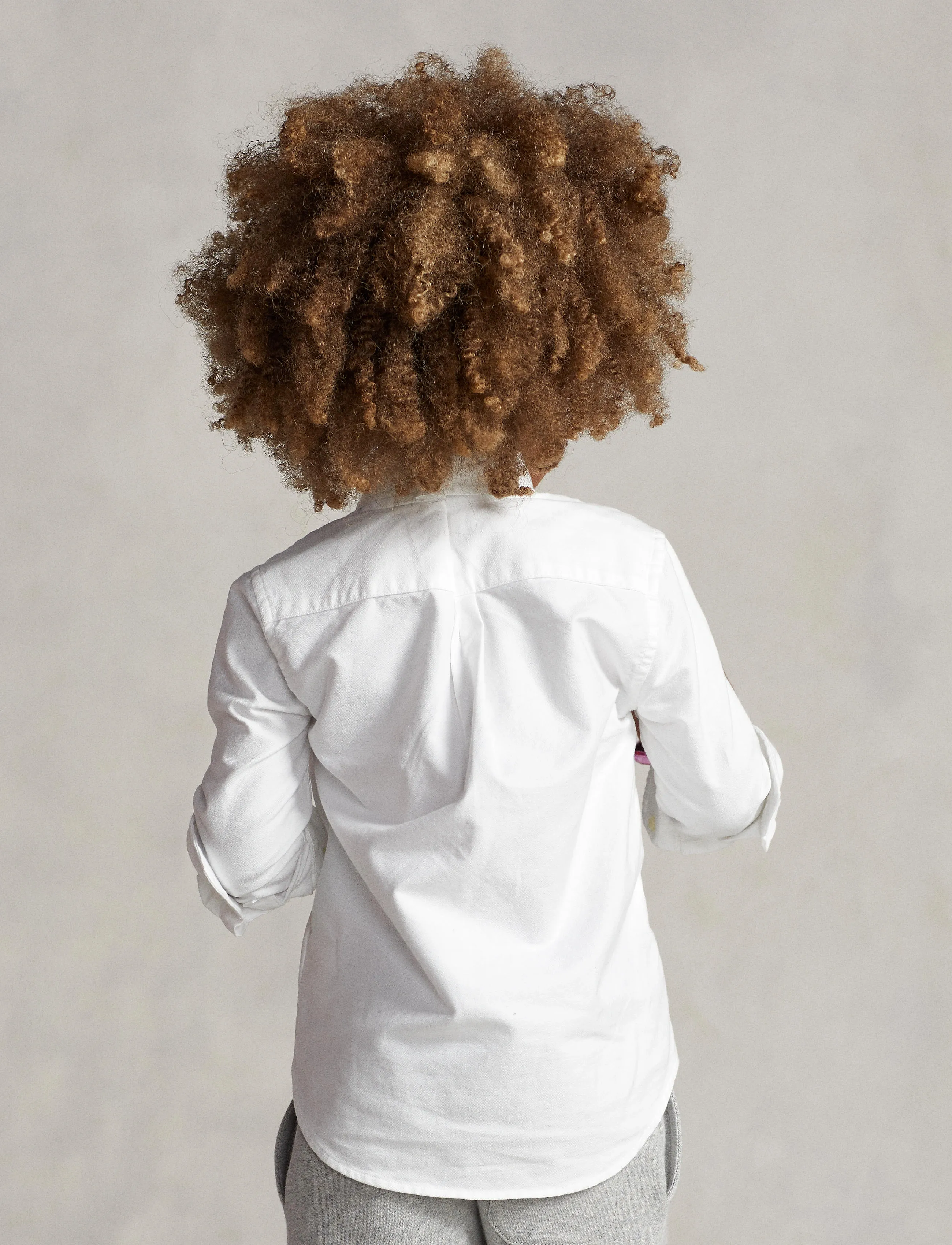 Ralph Lauren Kids - The Iconic Oxford Shirt - langærmede skjorter - white - 3