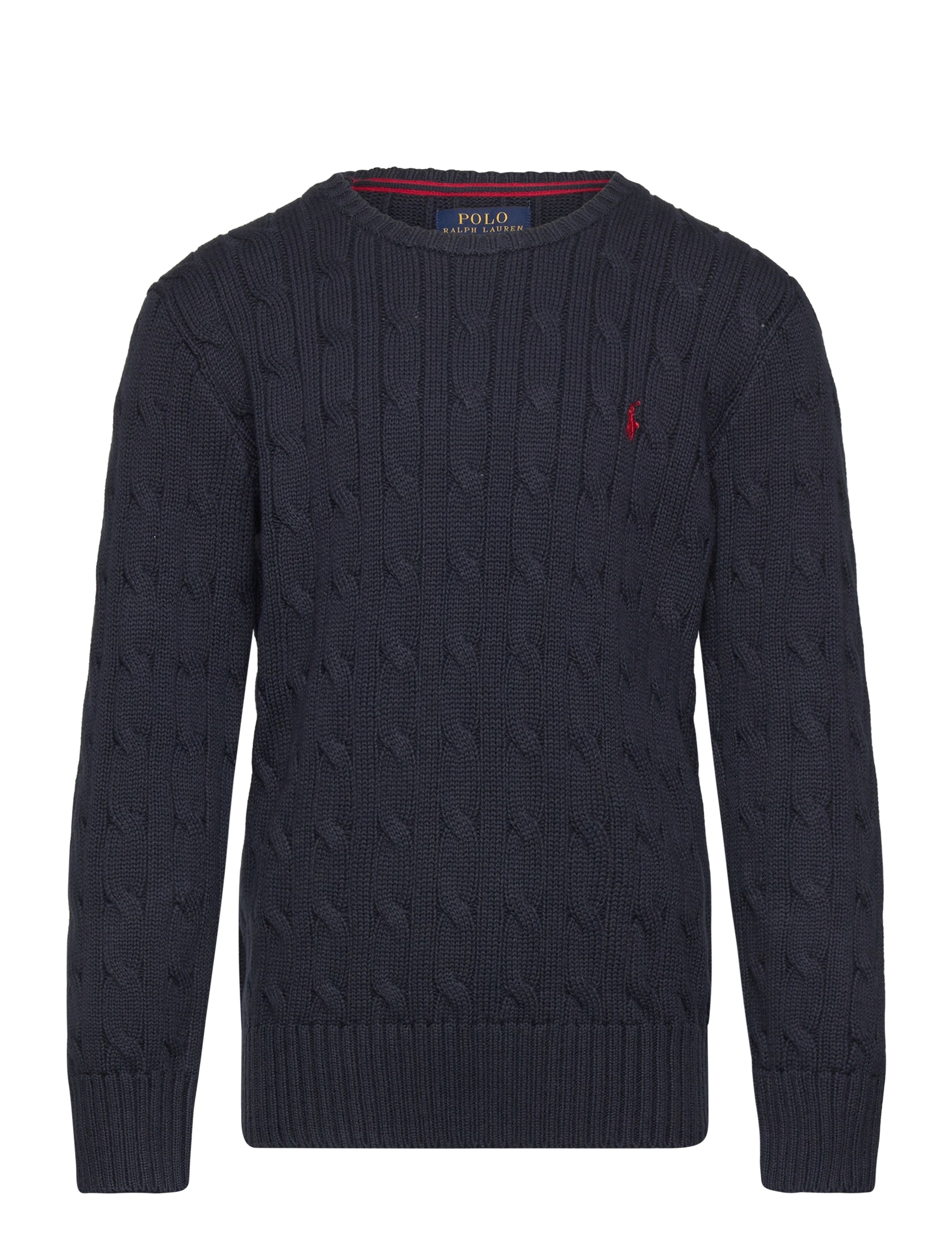 Ralph Lauren Kids COMBED COTTON-LS CABLE CN-TP-SWT - Strik - RL NAVY/C3807 / navy