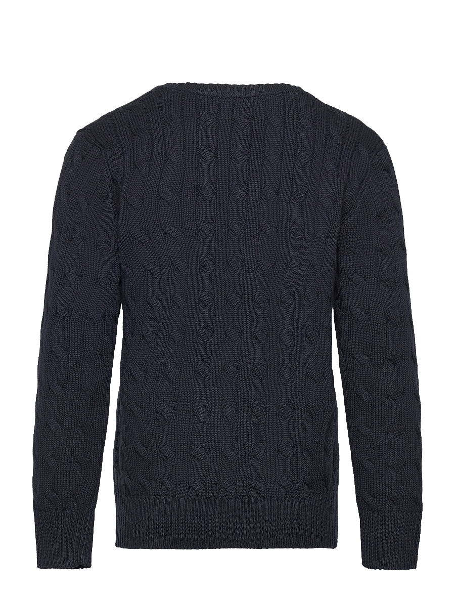 Ralph Lauren Kids - COMBED COTTON-LS CABLE CN-TP-SWT - swetry - rl navy/c3807 - 2
