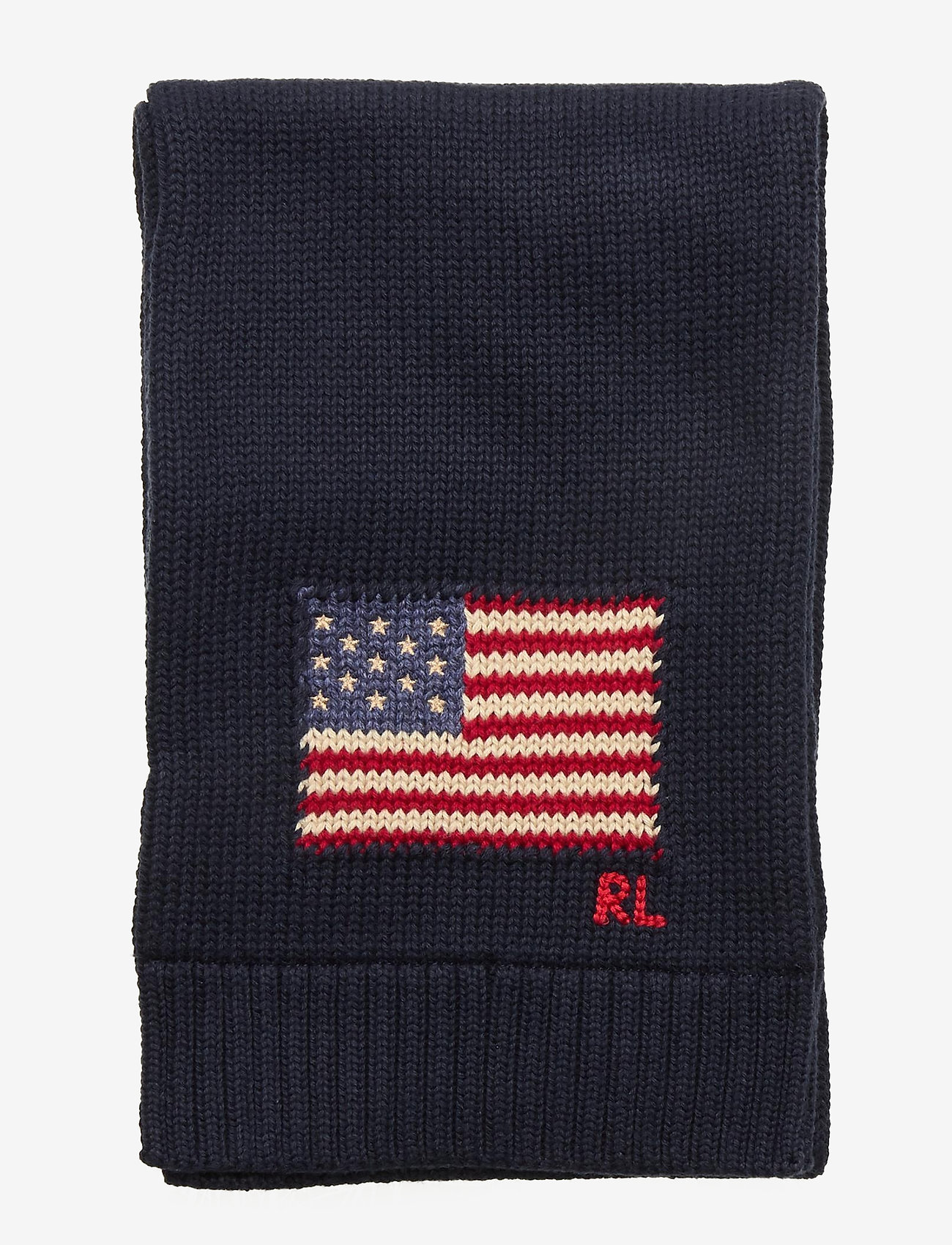 Ralph Lauren Kids - COMBED COTTON-FLAG SCARF-AC-SCF - hunter navy - 1