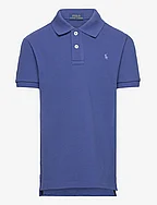 The Iconic Mesh Polo Shirt - BEACH ROYAL/C7349