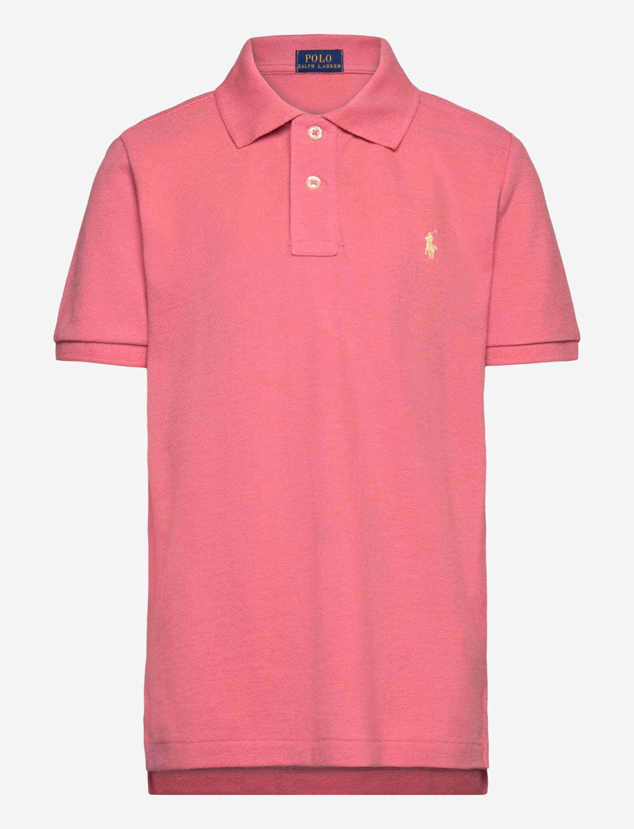 Ralph Lauren Kids - BASIC MESH-SS KC-TP-KNT - kurzärmelig - desert rose/c1168 - 0