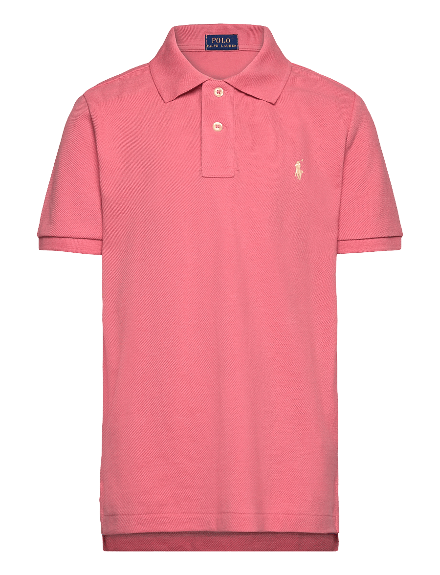 Ralph Lauren Kids - BASIC MESH-SS KC-TP-KNT - lühikeste varrukatega polod - desert rose/c1168 - 0