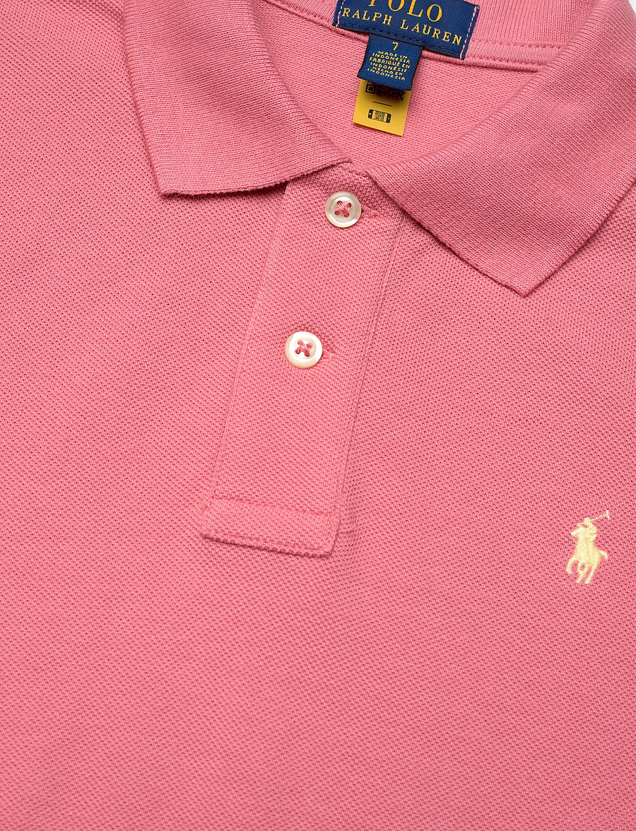 Ralph Lauren Kids - BASIC MESH-SS KC-TP-KNT - lühikeste varrukatega polod - desert rose/c1168 - 2