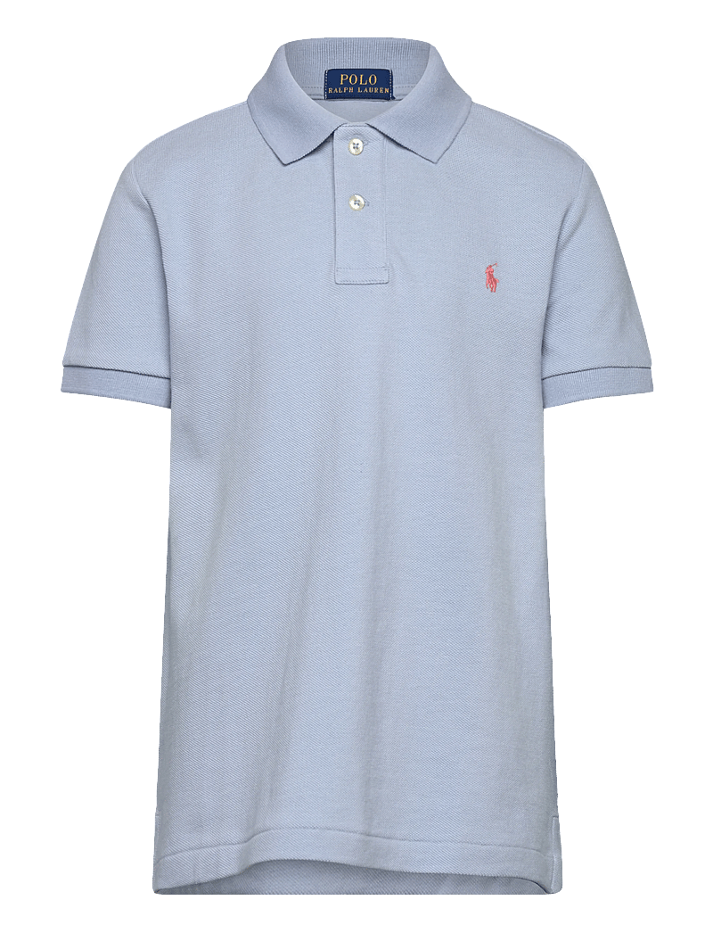 Ralph Lauren Kids - The Iconic Mesh Polo Shirt - kortärmade pikéer - estate blue/c2329 - 0