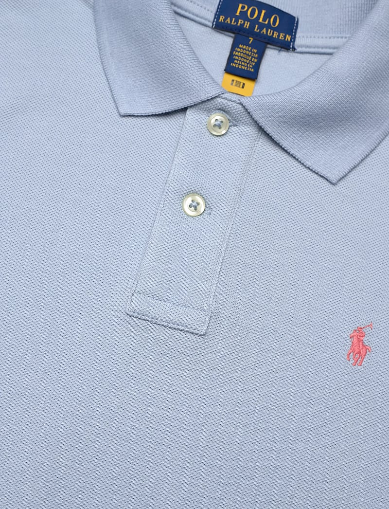 Ralph Lauren Kids - The Iconic Mesh Polo Shirt - kortärmade pikéer - estate blue/c2329 - 2