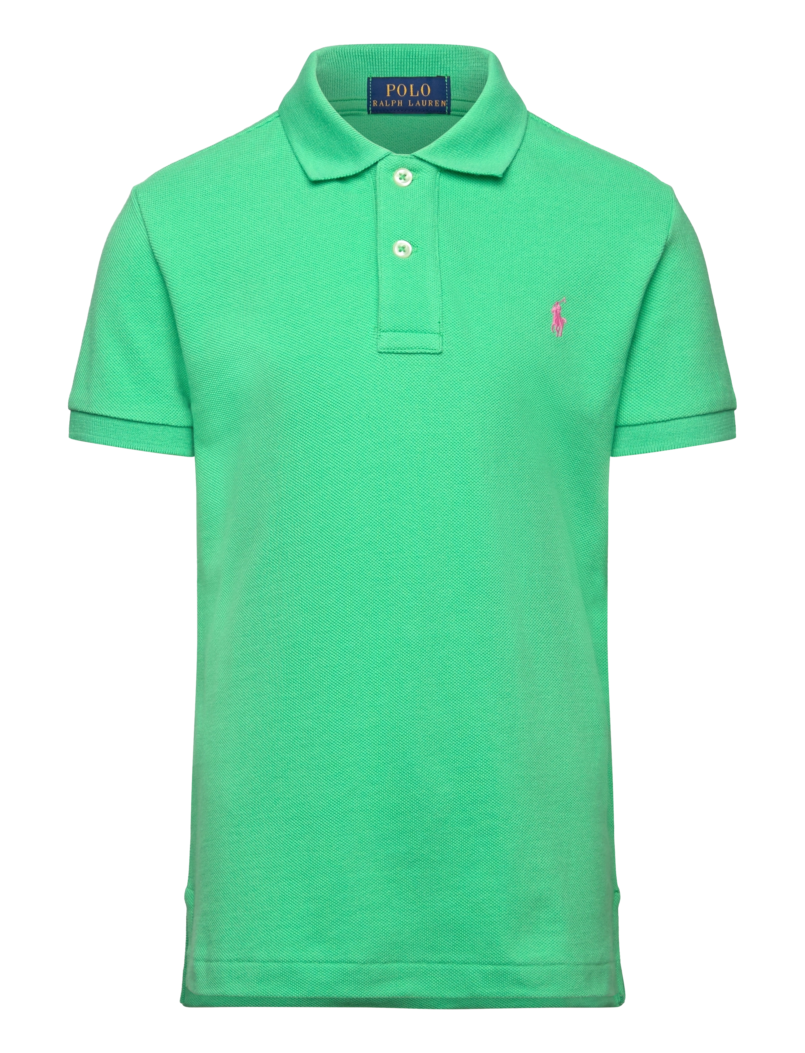 Ralph Lauren Kids BASIC MESH-SS KC-TP-KNT - Kleidung - PLATO GREEN/C3664 / green
