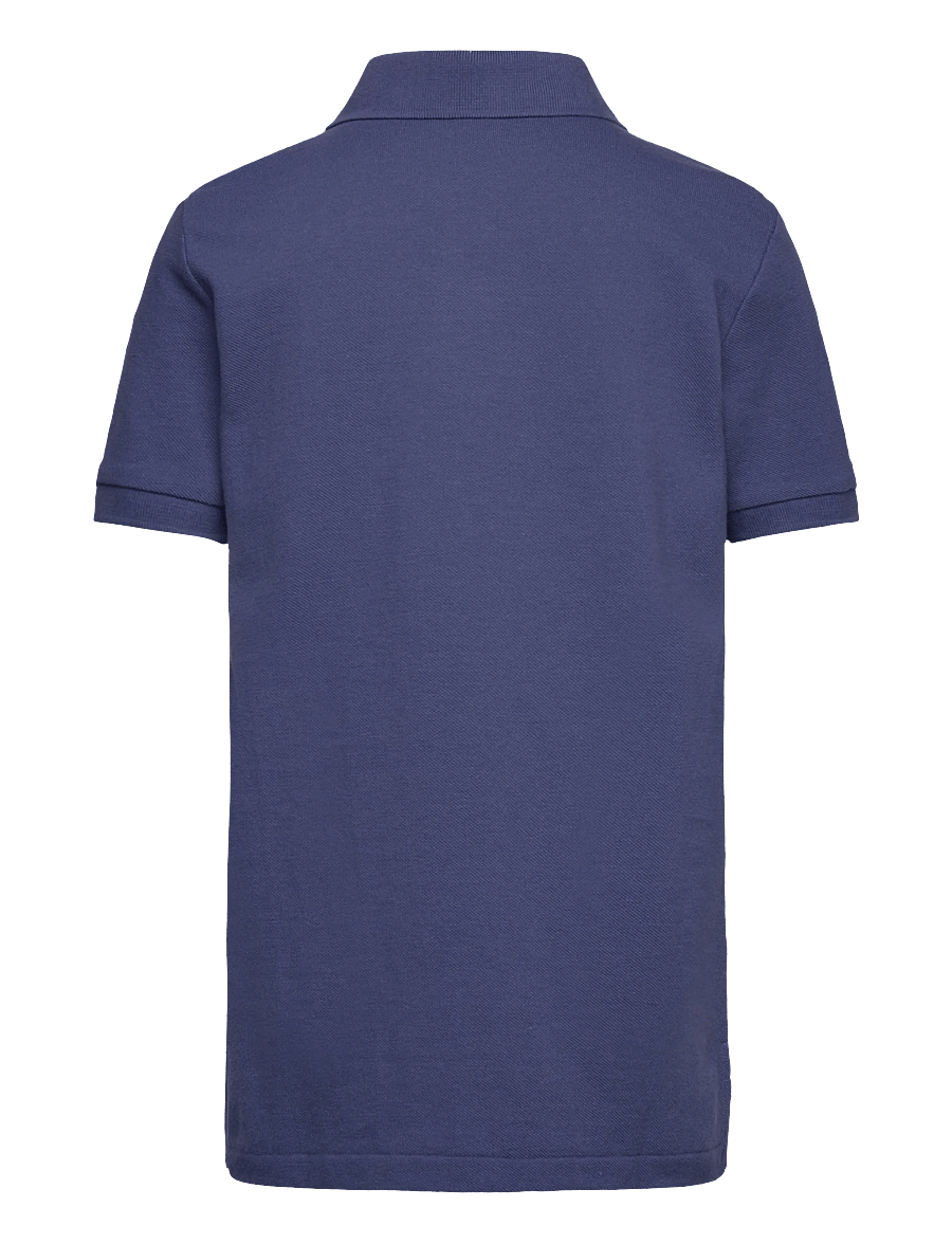 Ralph Lauren Kids - Big Pony Cotton Mesh Polo Shirt - kurzärmelig - light navy/c5935 - 2