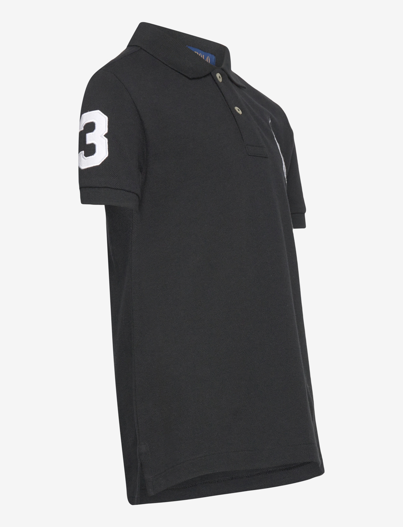 Ralph Lauren Kids - Big Pony Cotton Mesh Polo Shirt - short-sleeved polos - polo black/c1730 - 2