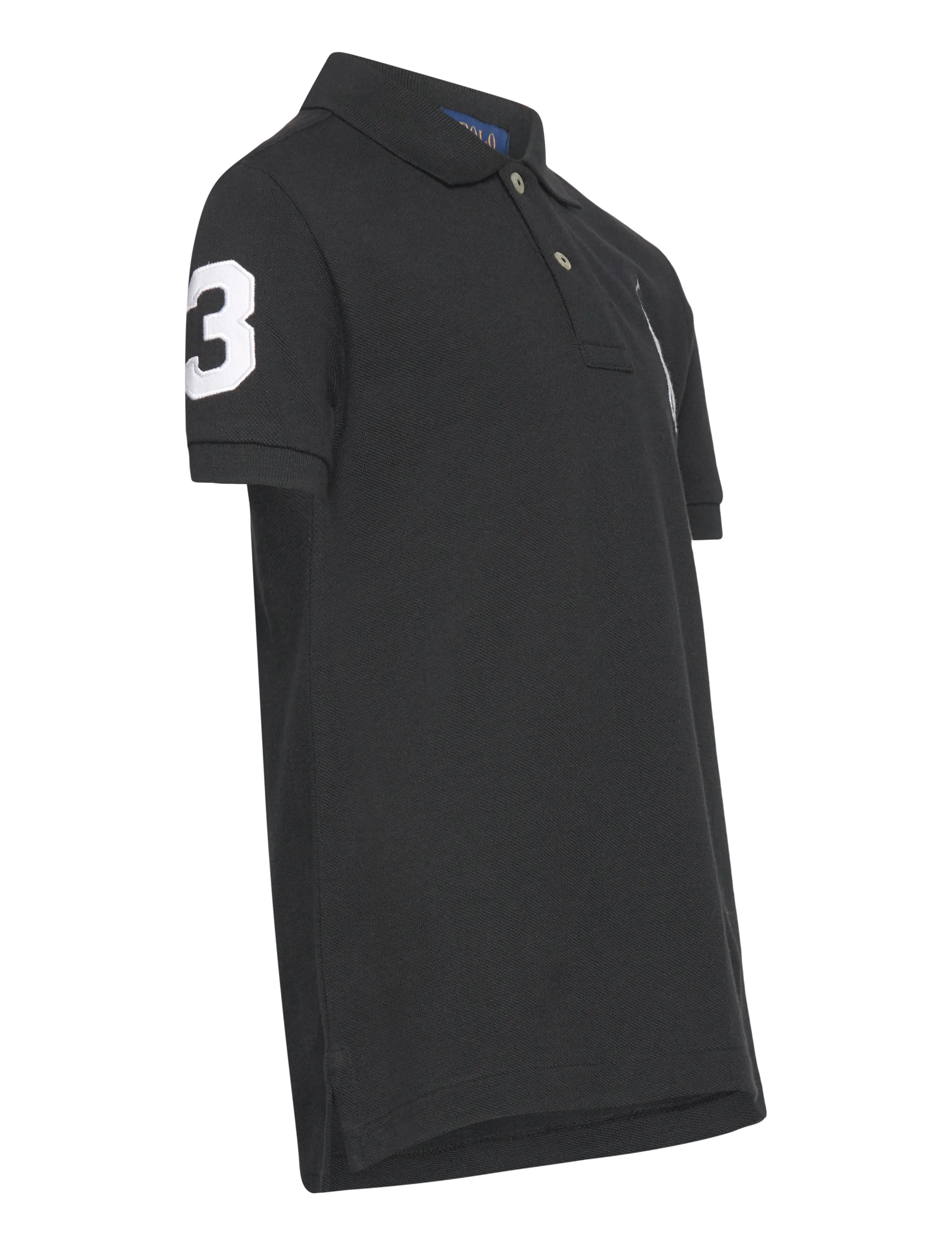 Ralph Lauren Kids - Big Pony Cotton Mesh Polo Shirt - polo black/c1730 - 2