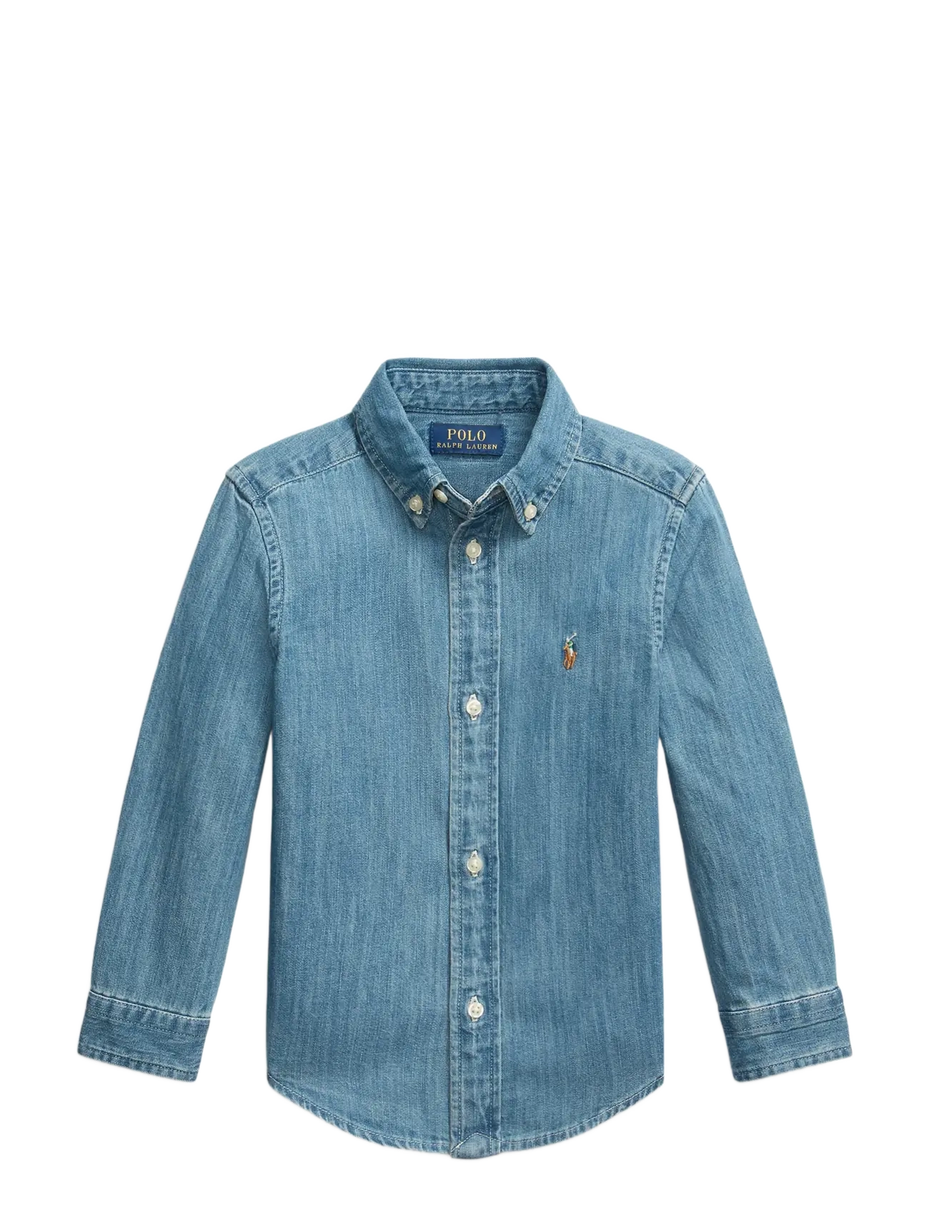 Ralph Lauren Kids - Cotton Denim Shirt - dk blue - 1