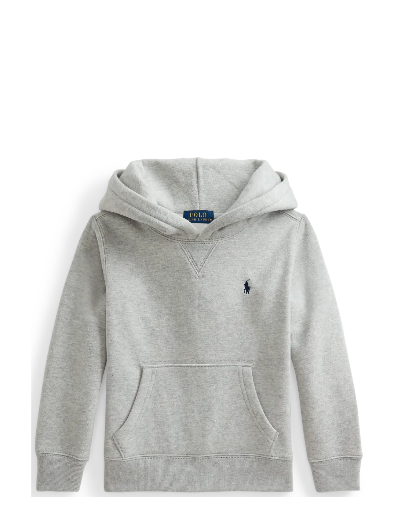 Ralph Lauren Kids SEASONAL FLEECE-LS PO HOOD-TP-KNT - Hoodies - ANDOVER HEATHER / grey