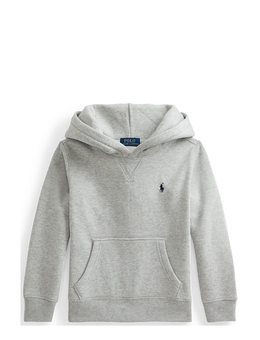 Ralph Lauren Kids - Fleece Hoodie - hættetrøjer - andover heather - 0