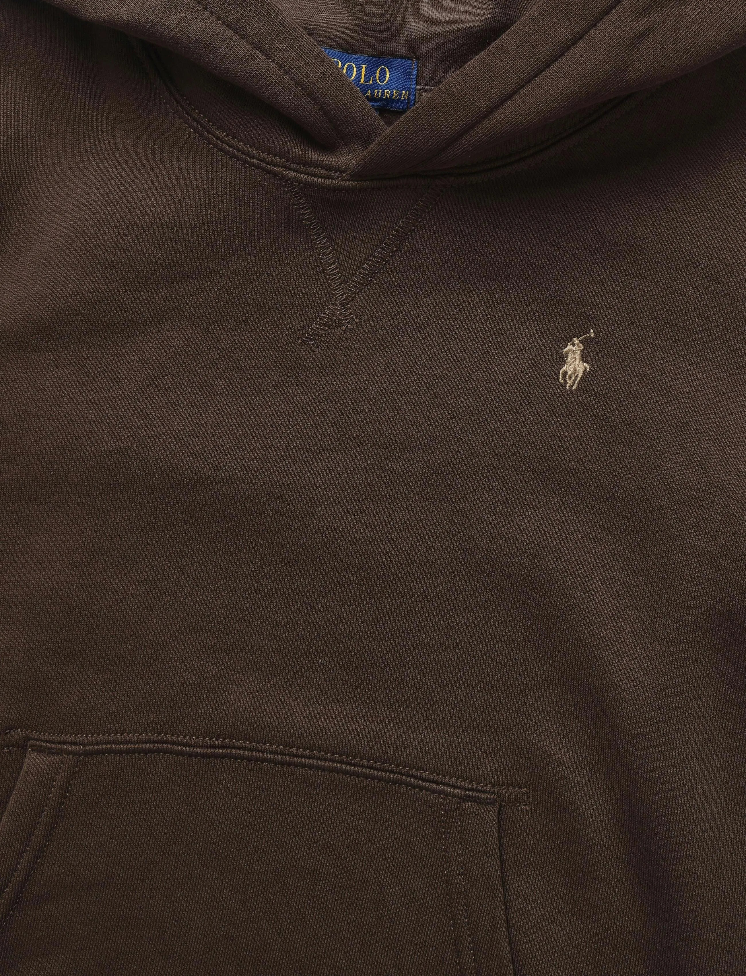 Ralph Lauren Kids - SEASONAL FLEECE-LS PO HOOD-TP-KNT - kapuzenpullover - nutmeg brown/c8624 - 2