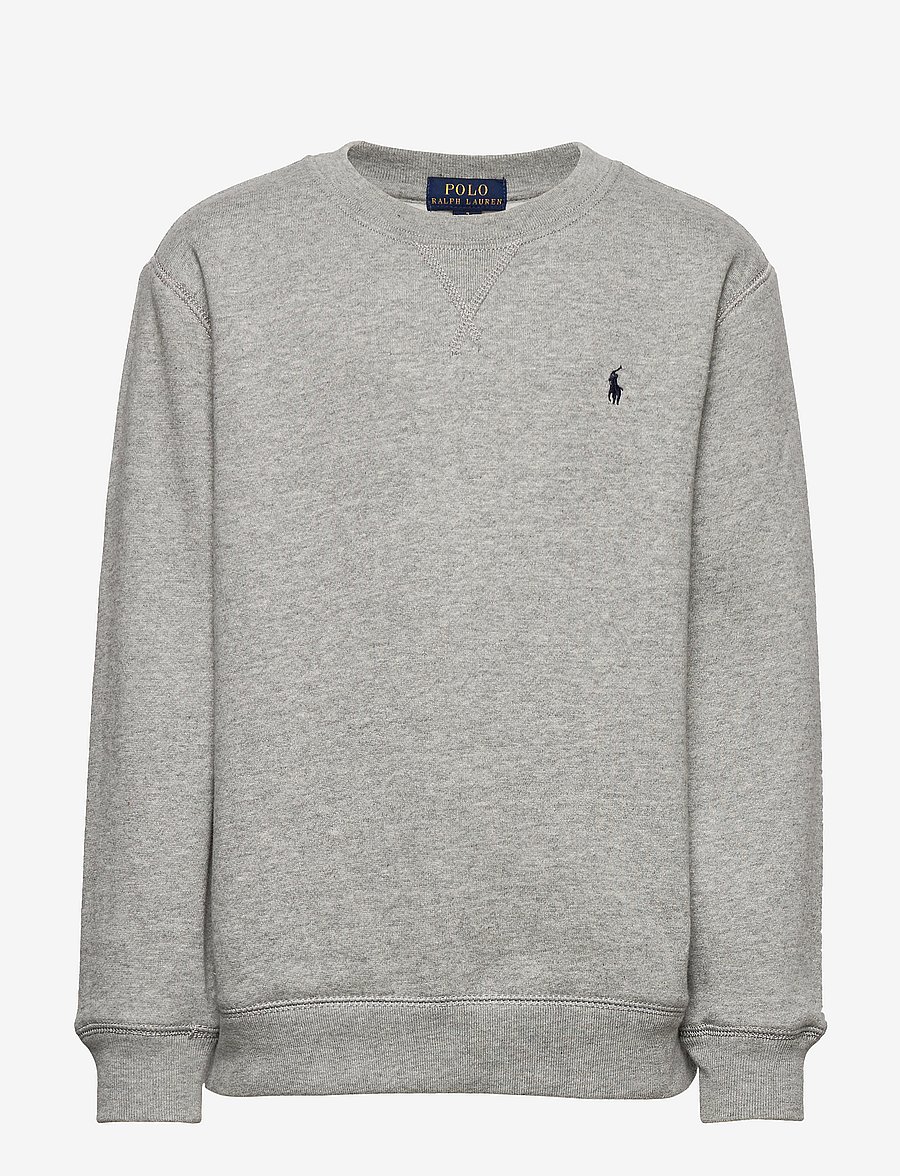 Ralph Lauren Kids - Fleece Sweatshirt - sweat-shirt - dark sport heathe - 0