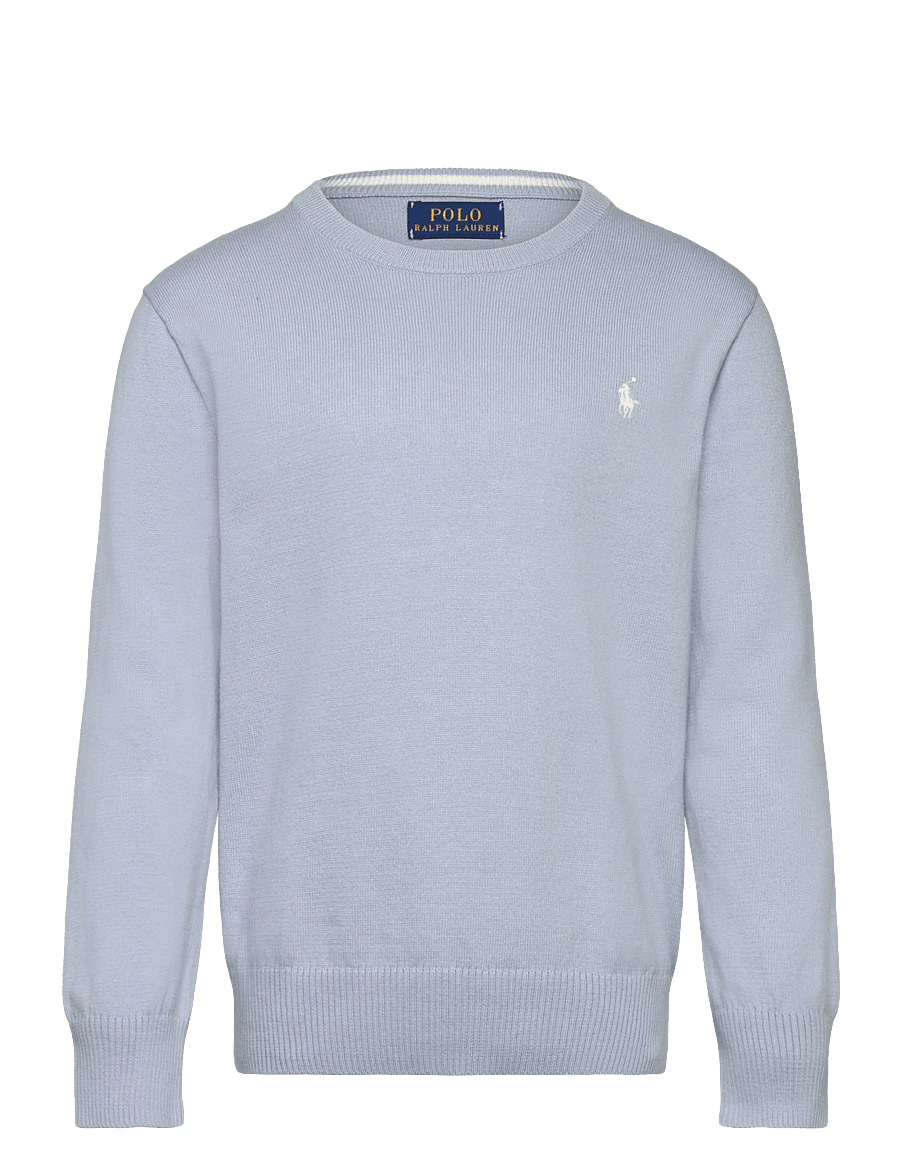 Ralph Lauren Kids - Cotton Crewneck Sweater - pullover - estate blue - 0