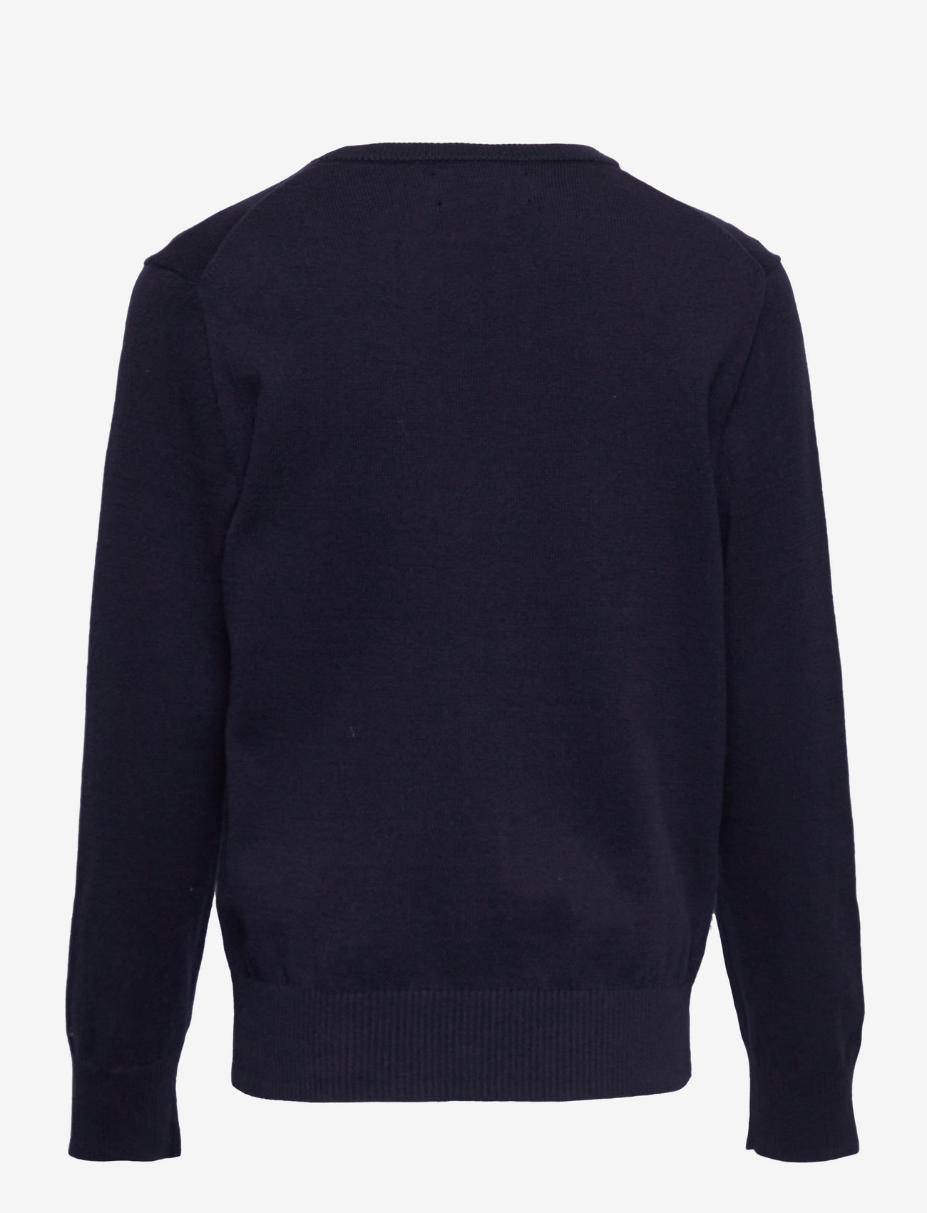 Ralph Lauren Kids - Cotton Crewneck Sweater - trøjer - rl navy/c3822 - 1