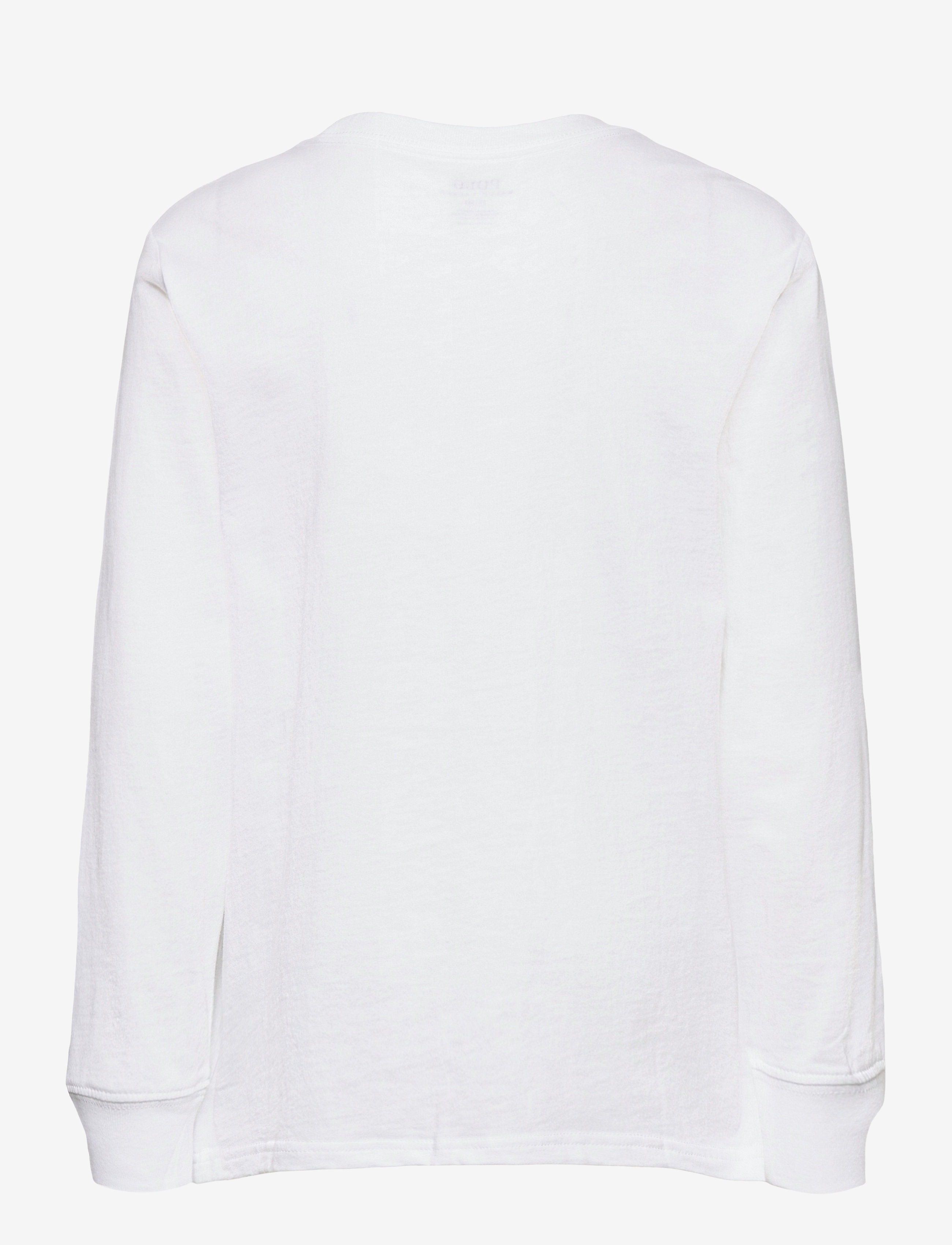 Ralph Lauren Kids - 30/1 BASIC JERSEY-LS CN-TP-TSH - white - 1
