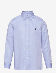 Slim Fit Cotton Oxford Shirt - BSR BLUE