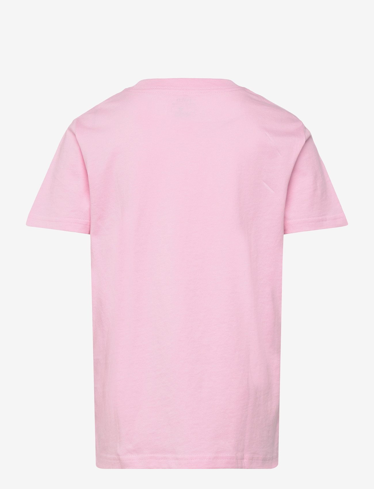 Ralph Lauren Kids - Cotton Jersey Crewneck Tee - kortärmade t-shirts - carmel pink - 1