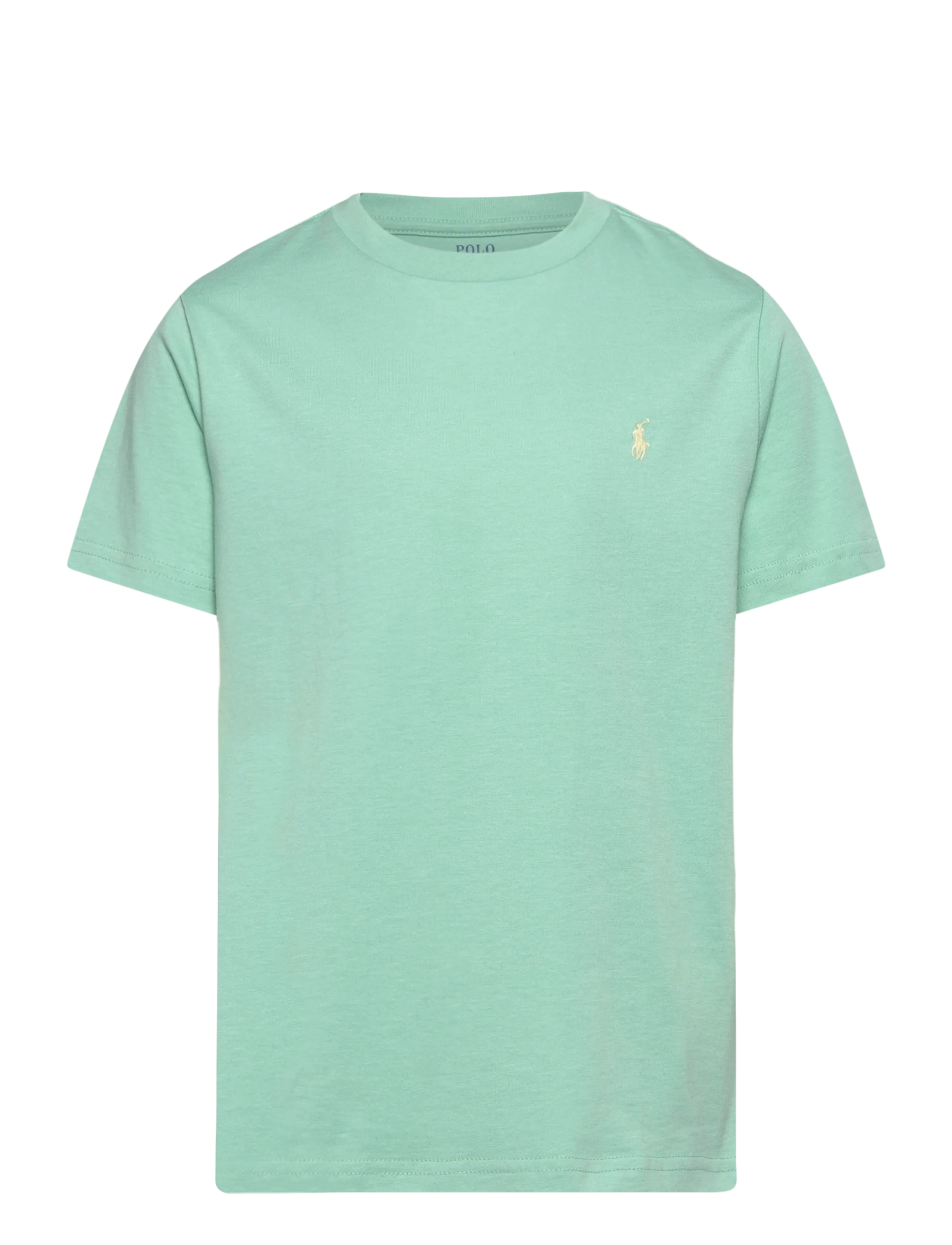 Ralph Lauren Kids Cotton Jersey Crewneck Tee - Toppar & T-shirts - CELADON/C1168 / green