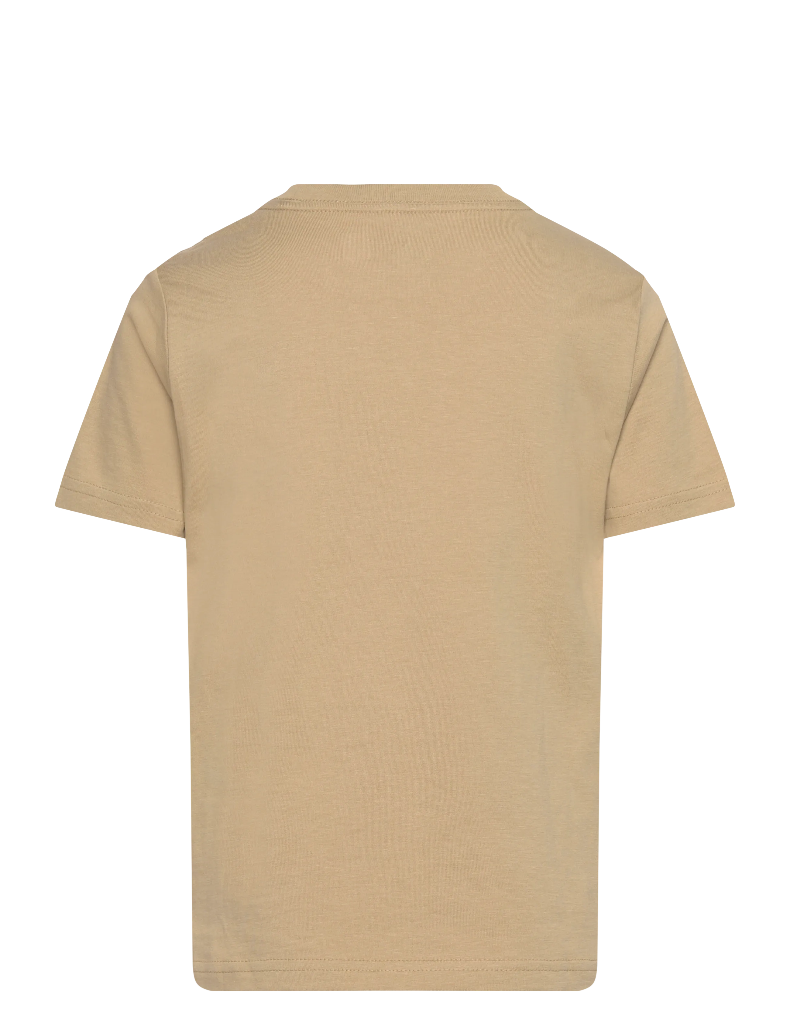 Ralph Lauren Kids - Cotton Jersey Crewneck Tee - kortærmede t-shirts - classic khaki/c81 - 1