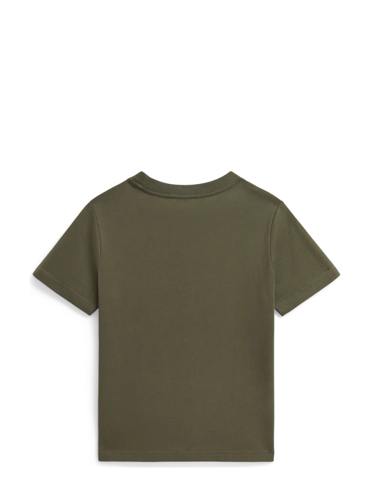 Ralph Lauren Kids - Cotton Jersey Crewneck Tee - short-sleeved t-shirts - cruise olive/c8702 - 2