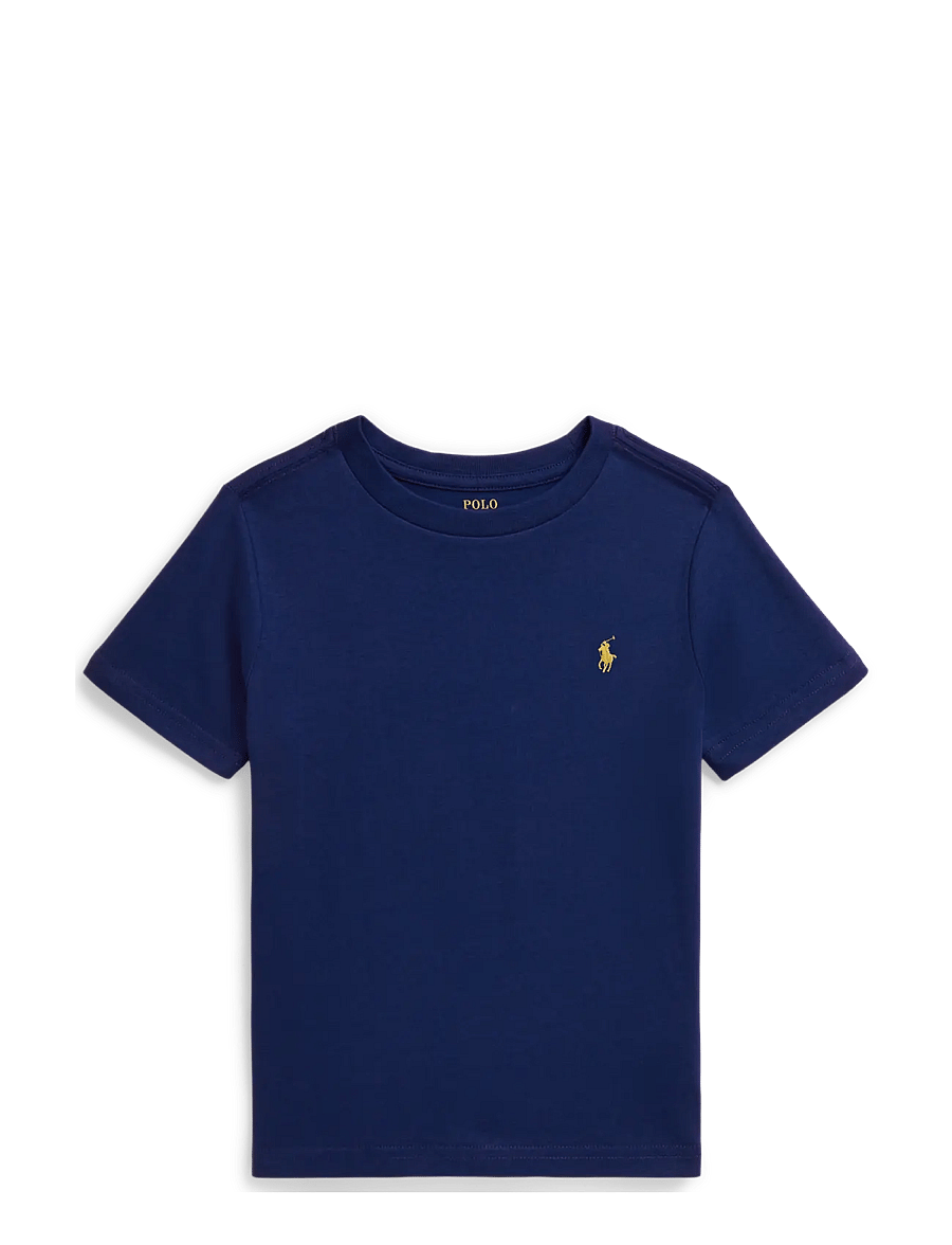 Ralph Lauren Kids - 26/1 JERSEY-SS CN-TP-TSH - lühikeste varrukatega t-särgid - dusty azure/c1268 - 0