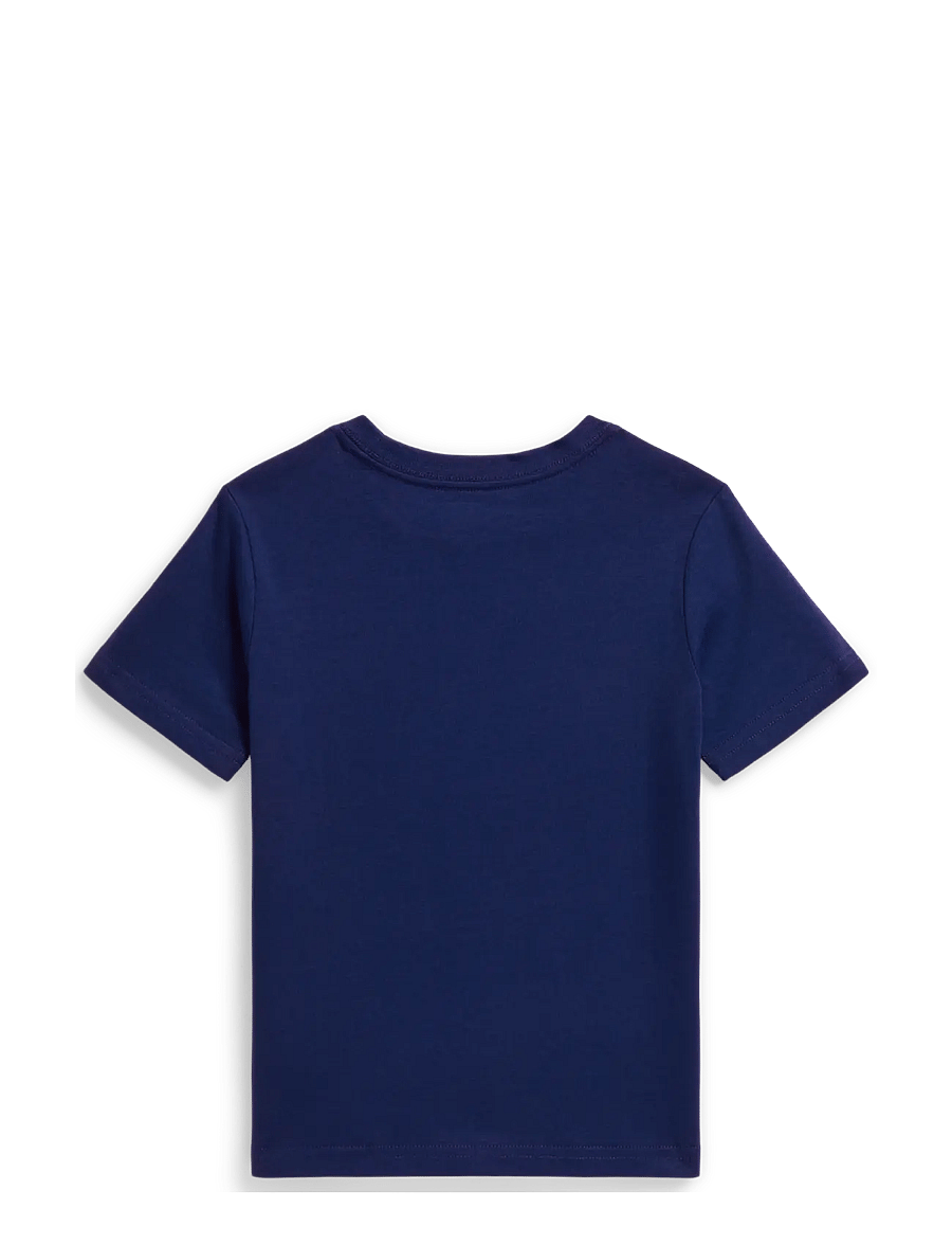 Ralph Lauren Kids - 26/1 JERSEY-SS CN-TP-TSH - lühikeste varrukatega t-särgid - dusty azure/c1268 - 1