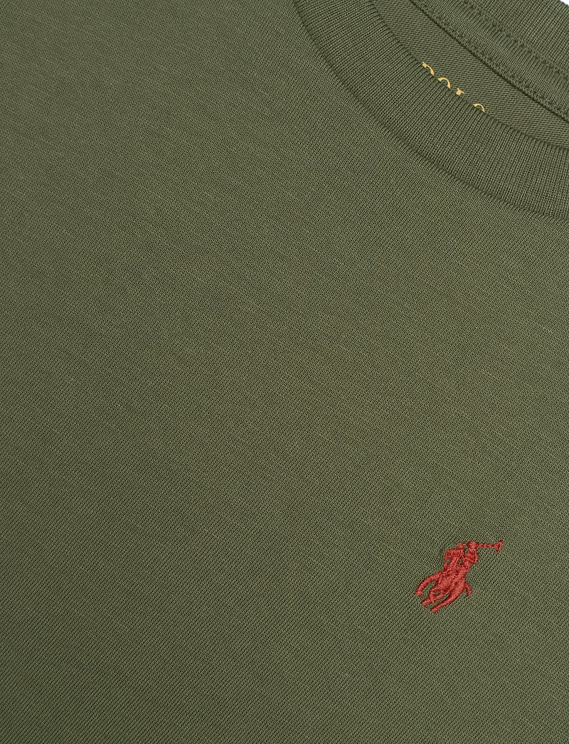 Ralph Lauren Kids - Cotton Jersey Crewneck Tee - lühikeste varrukatega t-särgid - mint olive/c8702 - 5