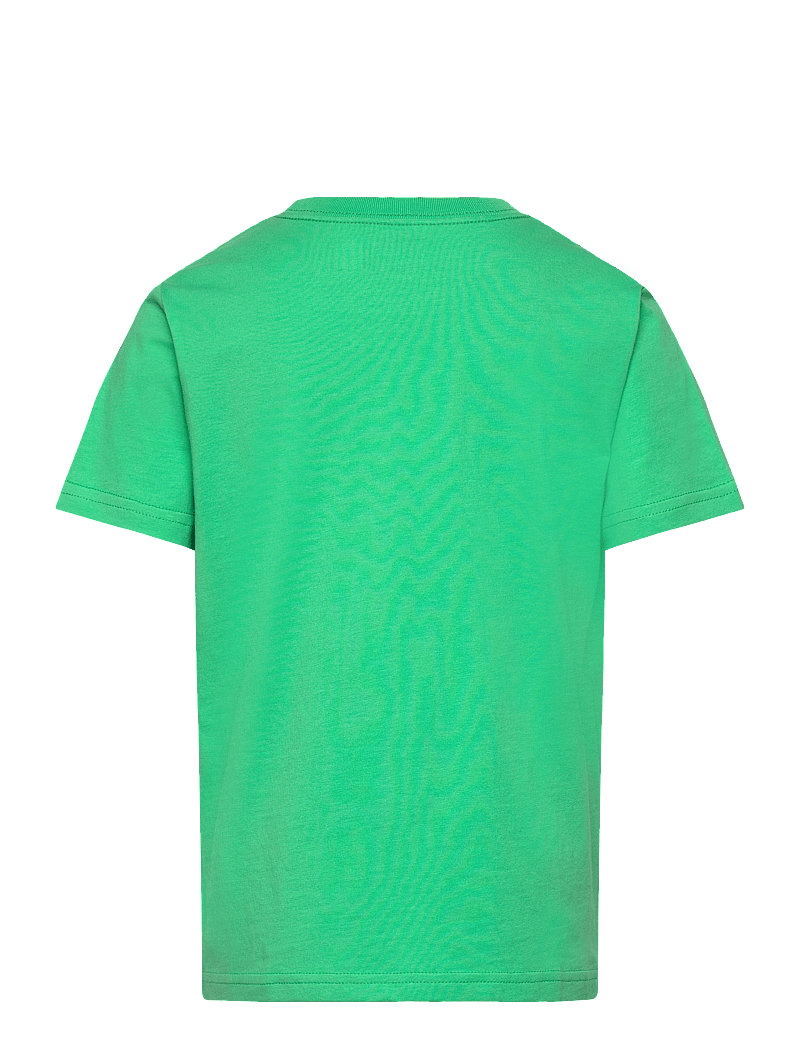 Ralph Lauren Kids - Cotton Jersey Crewneck Tee - kortärmade t-shirts - plato green/c3664 - 1