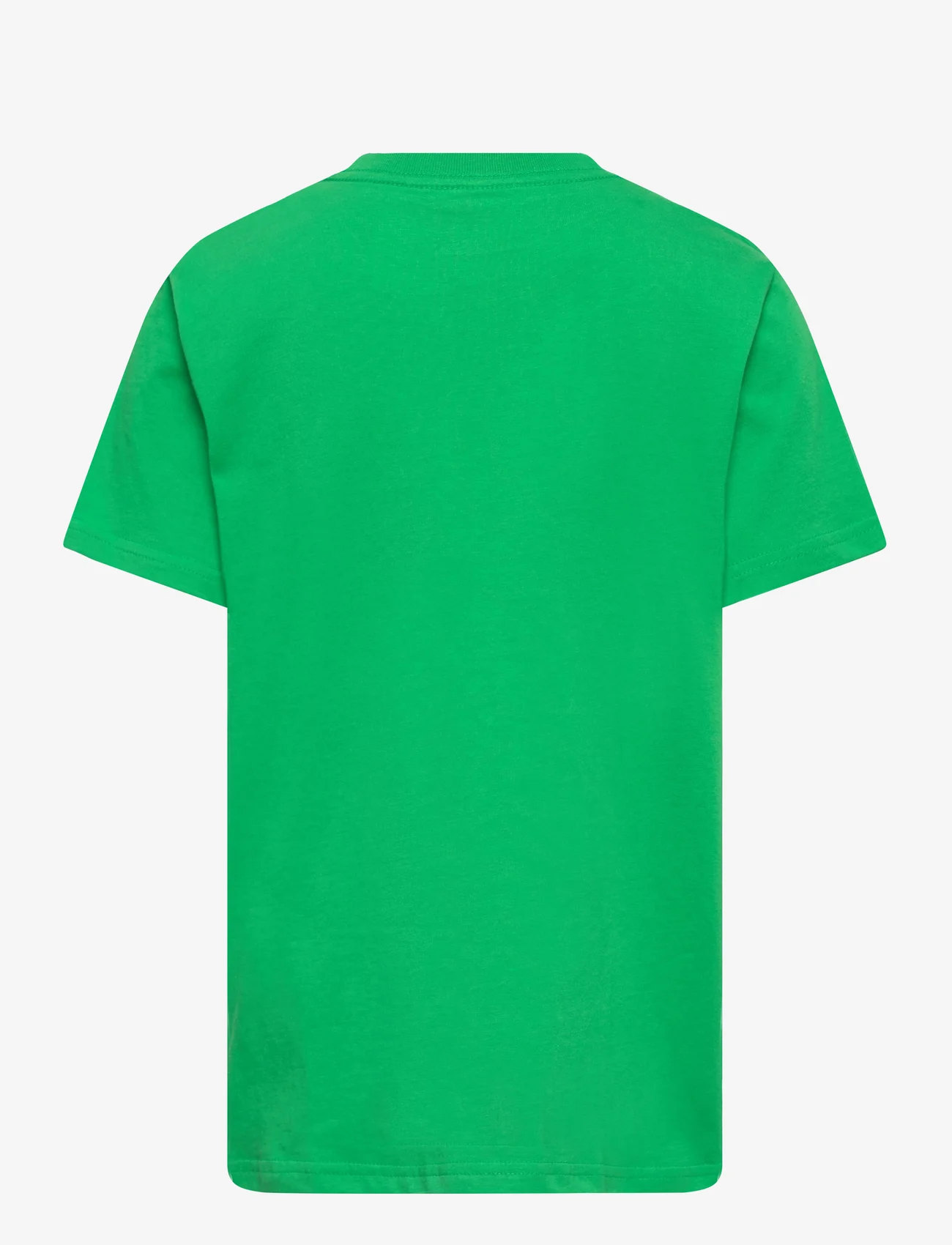 Ralph Lauren Kids - Cotton Jersey Crewneck Tee - lyhythihaiset t-paidat - preppy green - 1
