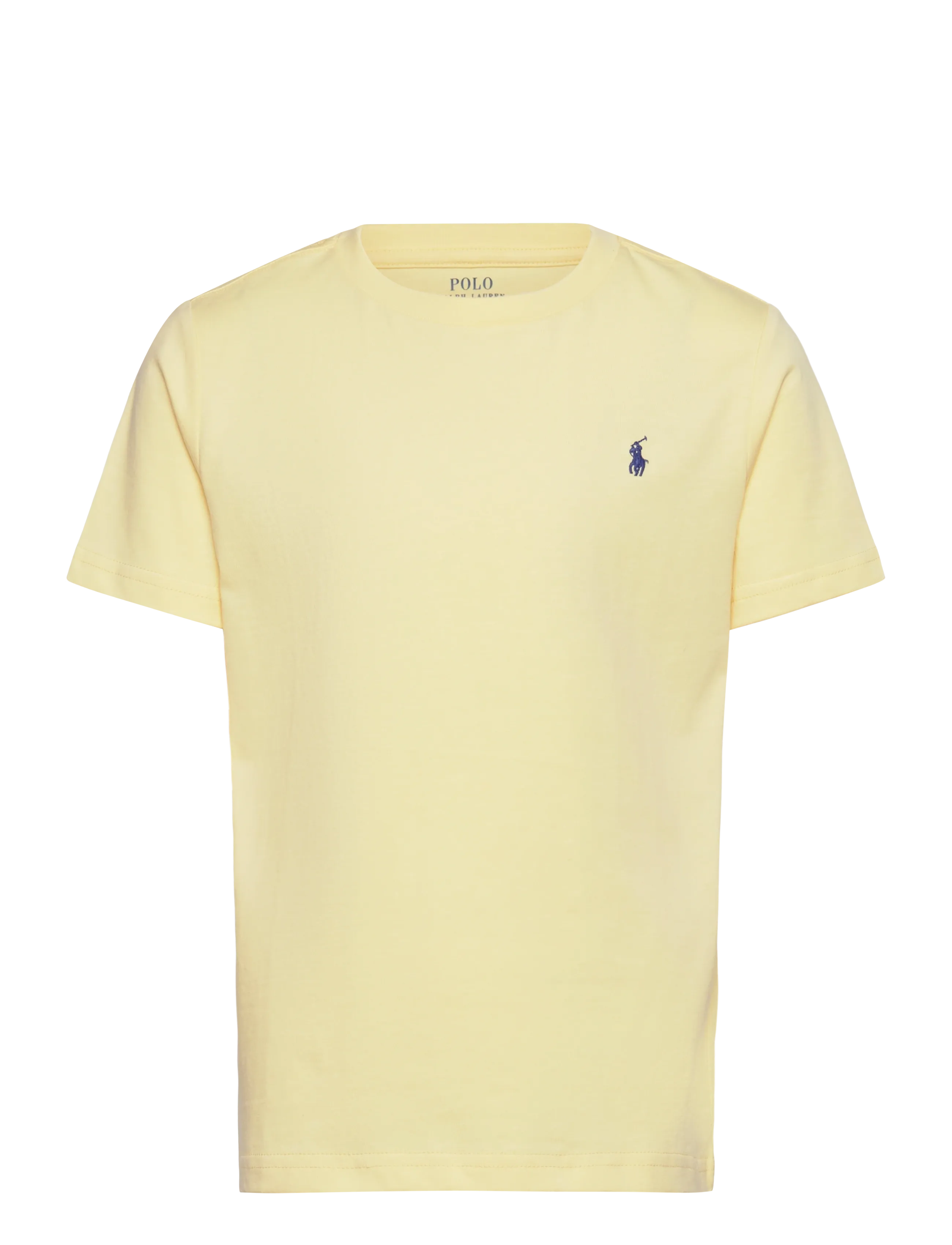 Ralph Lauren Kids Cotton Jersey Crewneck Tee - Oberteile & T-Shirts - T-BIRD YELLOW/C73 / yellow