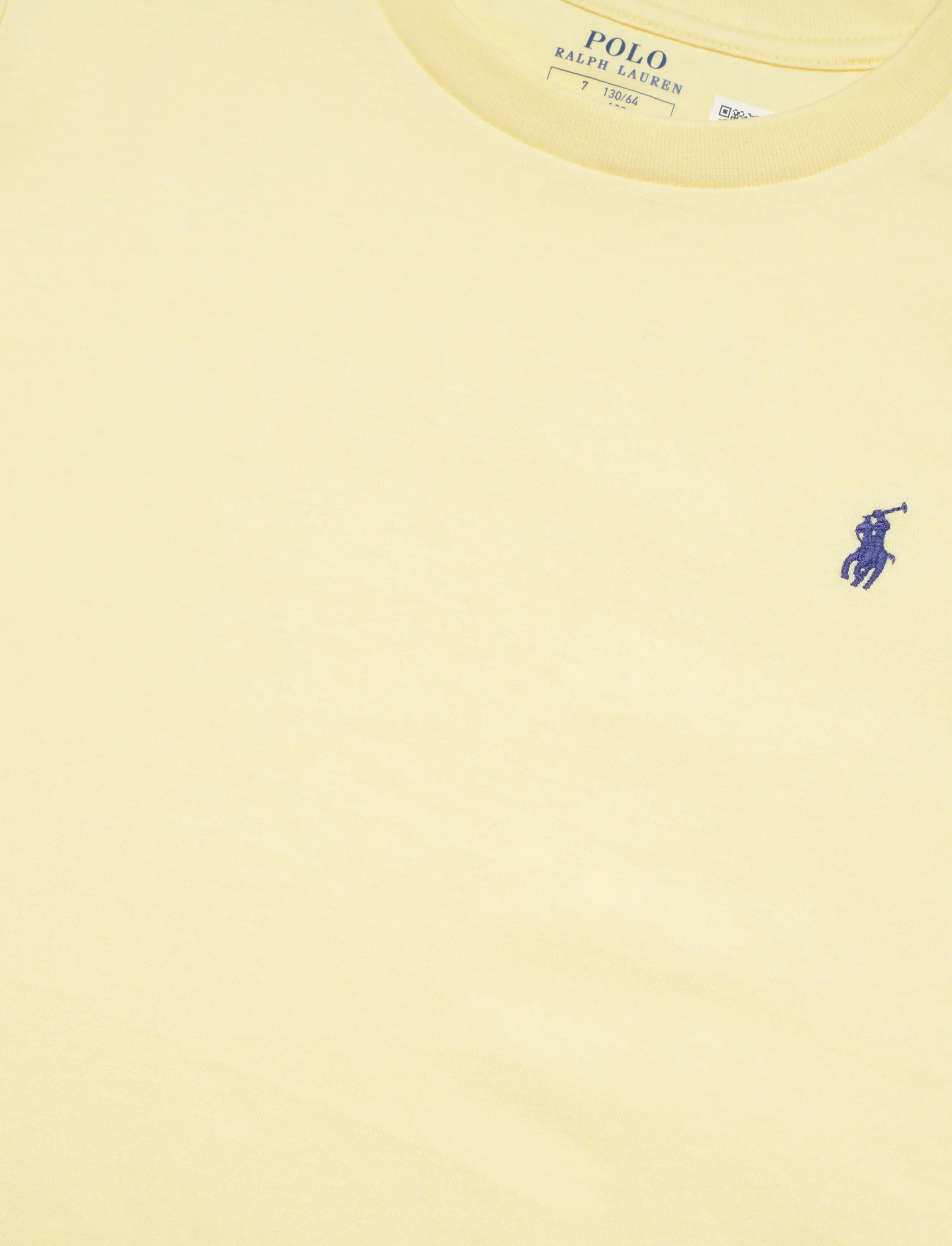 Ralph Lauren Kids - Cotton Jersey Crewneck Tee - lühikeste varrukatega t-särgid - t-bird yellow/c73 - 2