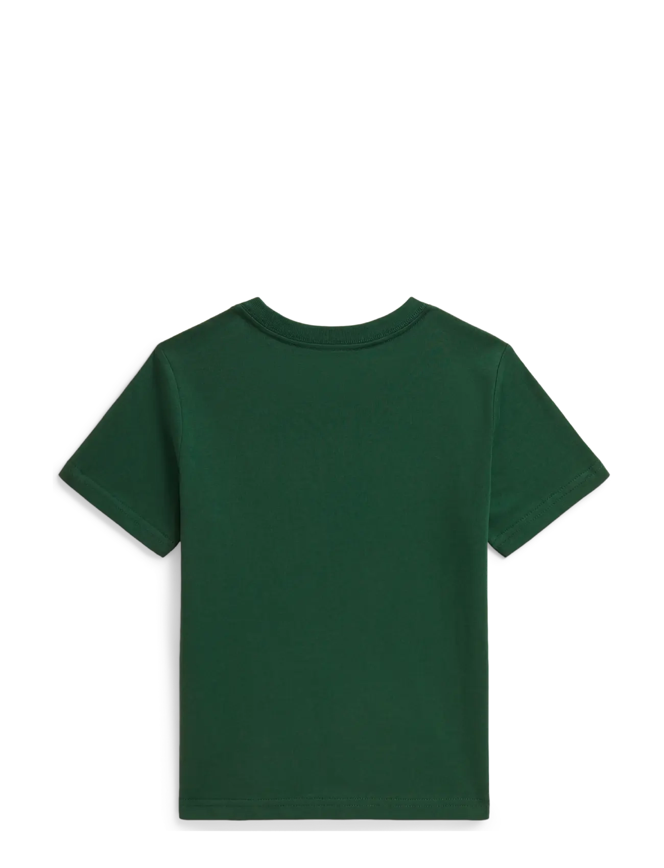 Ralph Lauren Kids - Cotton Jersey Crewneck Tee - short-sleeved t-shirts - verano green/c0794 - 1