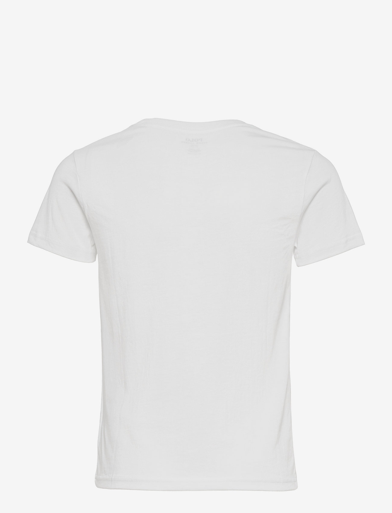 Ralph Lauren Kids - Cotton Jersey Crewneck Tee - kortärmade t-shirts - white - 1