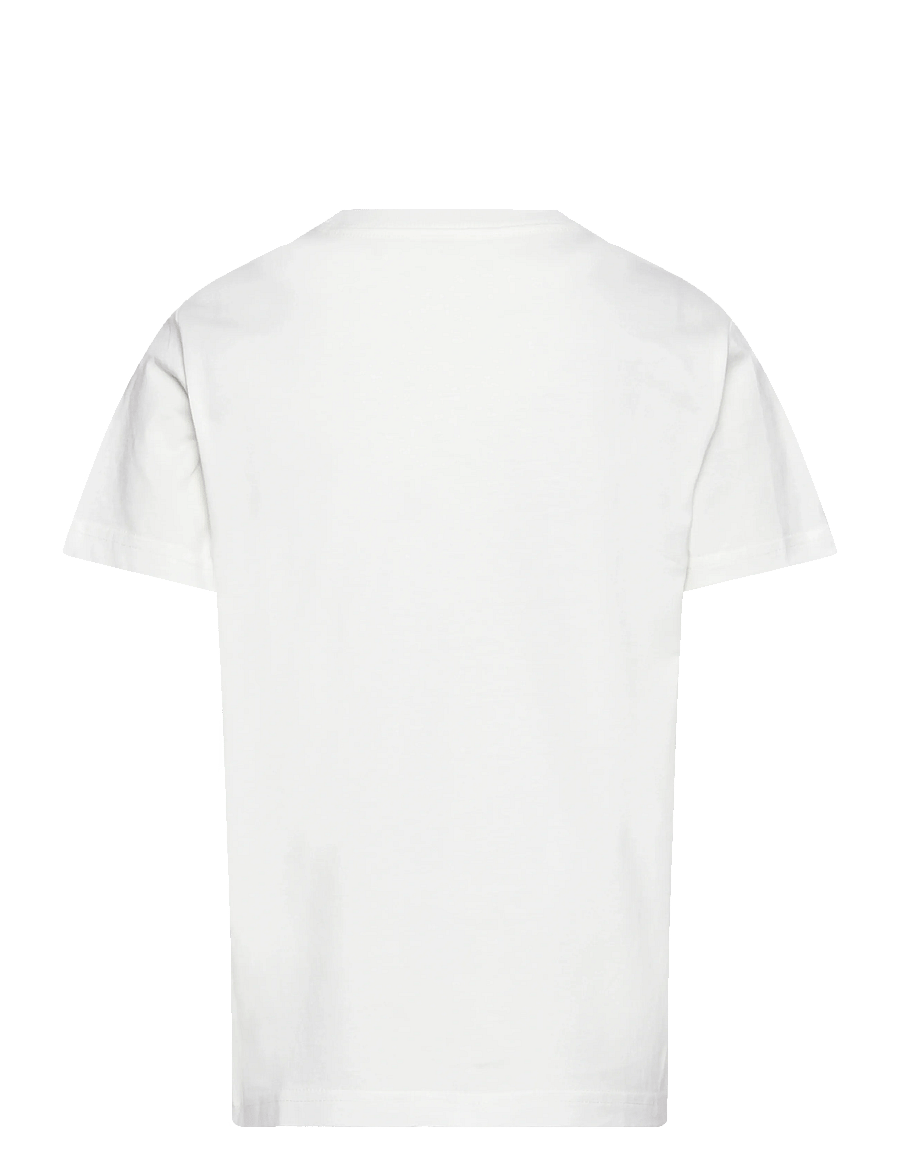 Ralph Lauren Kids - 26/1 JERSEY-SS CN-TP-TSH - kortærmede t-shirts - deckwash white/c8 - 2