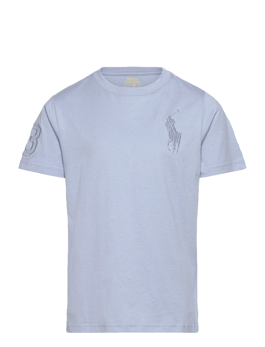 Ralph Lauren Kids - 26/1 JERSEY-SS CN-TP-TSH - kortærmede t-shirts - estate blue/c9849 - 0