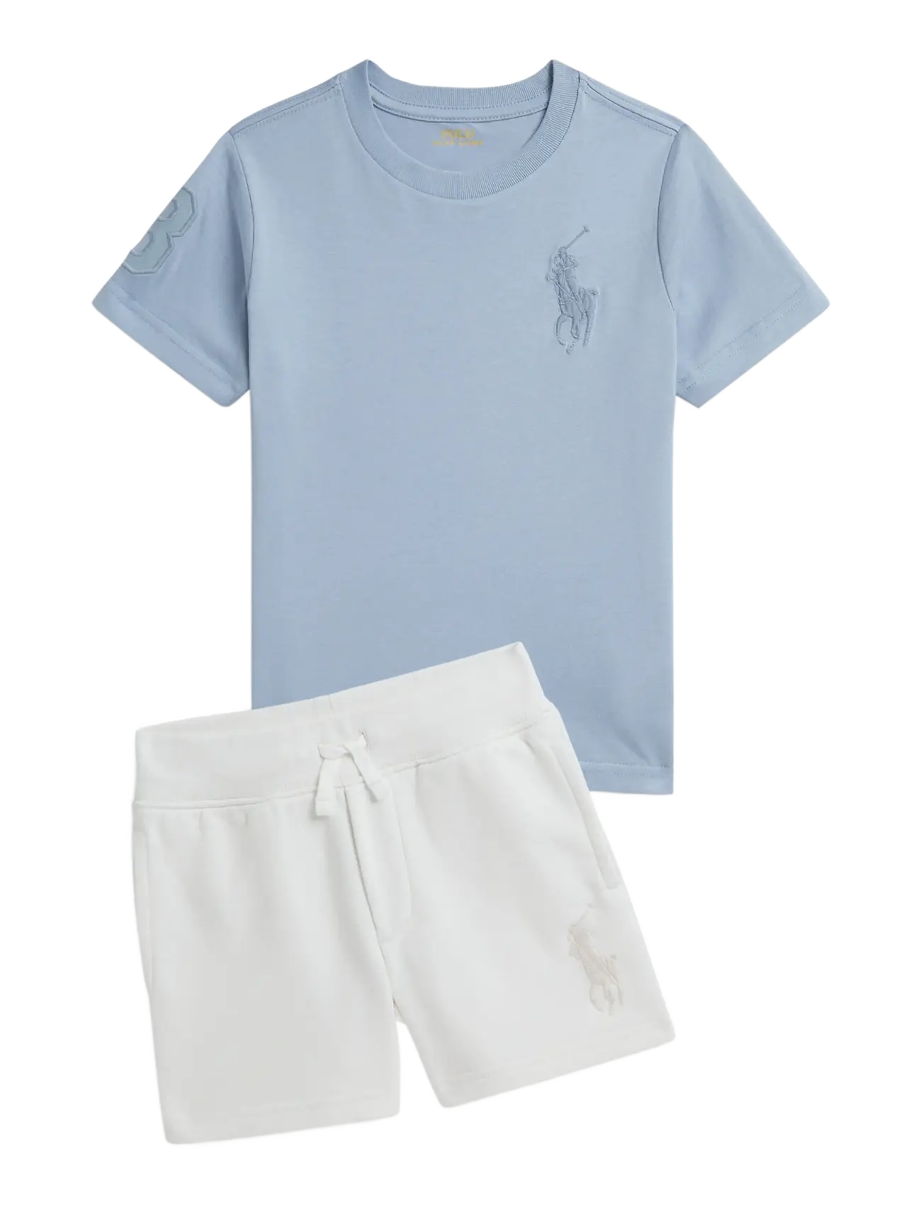 Ralph Lauren Kids - 26/1 JERSEY-SS CN-TP-TSH - kortærmede t-shirts - estate blue/c9849 - 2